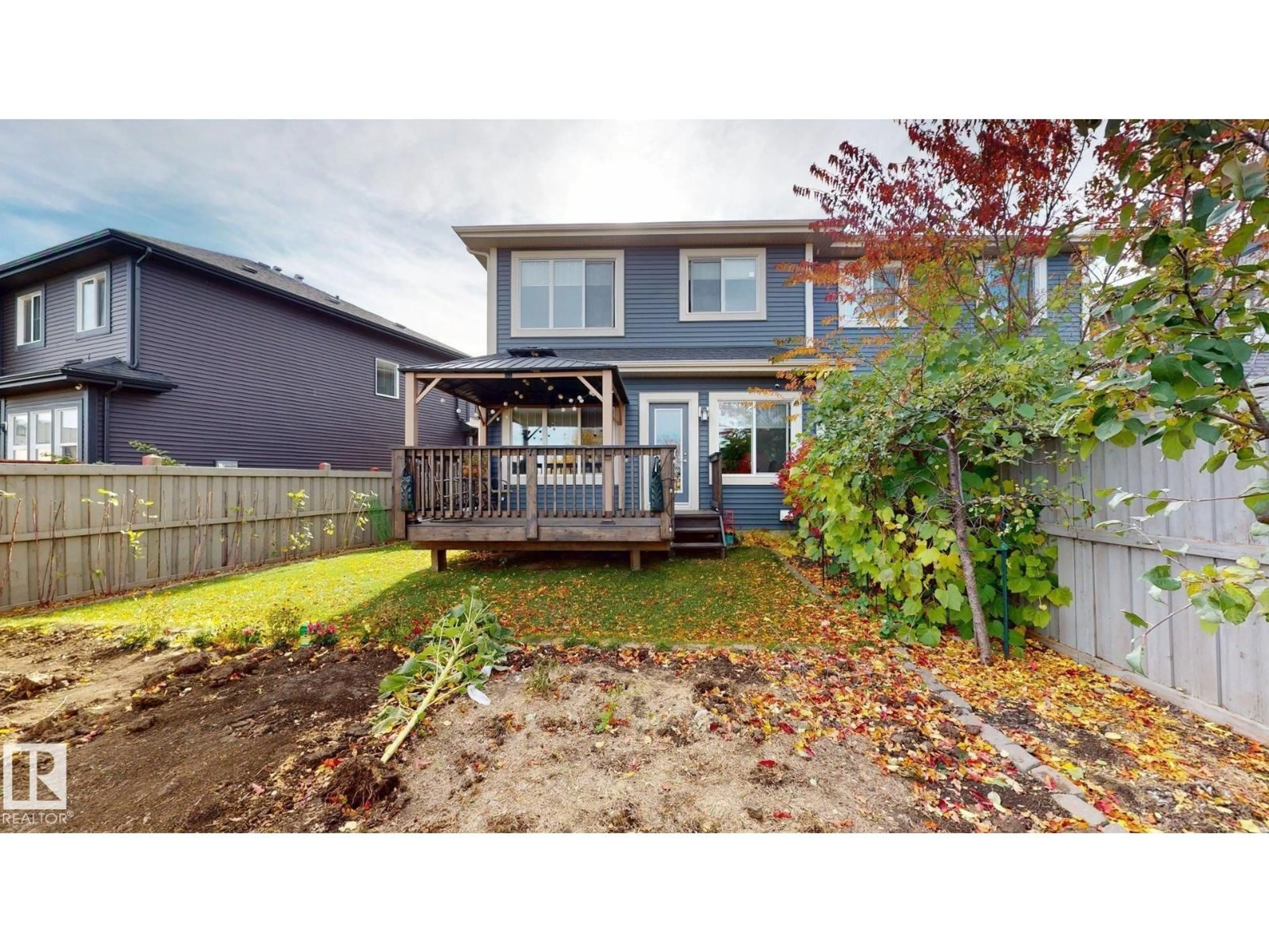 A pic from outside/outdoor area/front of a property/back of a property/a pic from drone, street for NW - 22308 82 AV, Edmonton Alberta T5T7A3