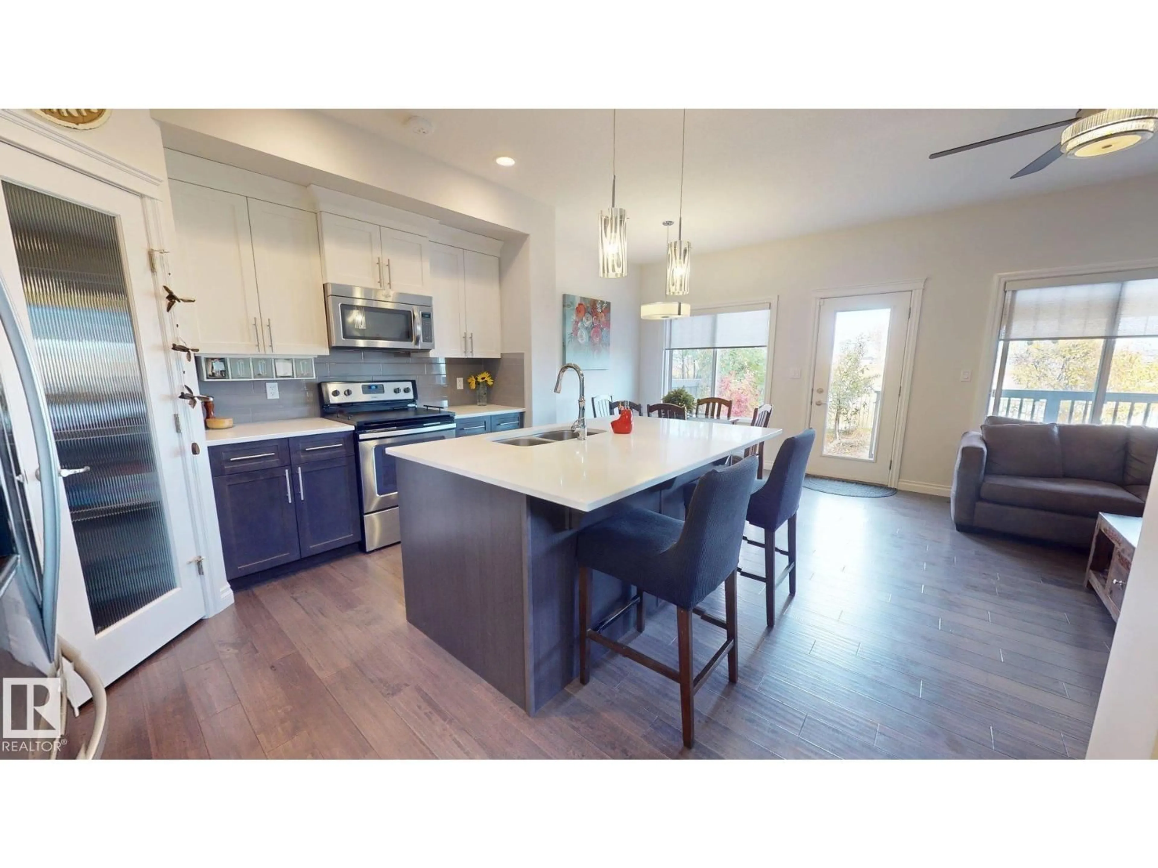 Open concept kitchen, unknown for NW - 22308 82 AV, Edmonton Alberta T5T7A3