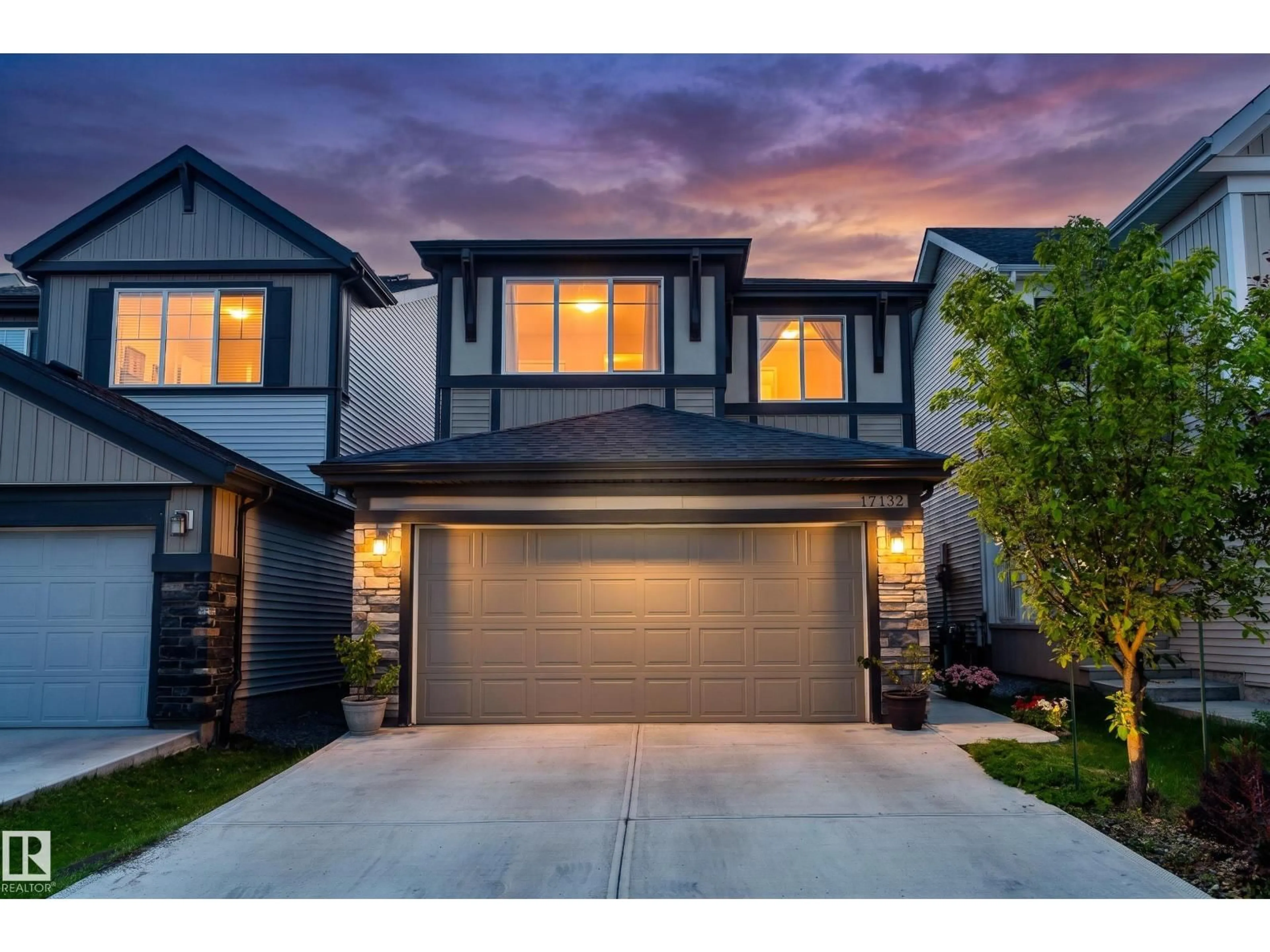 Home with brick exterior material, street for NW - 17132 64 ST, Edmonton Alberta T5Y3T6