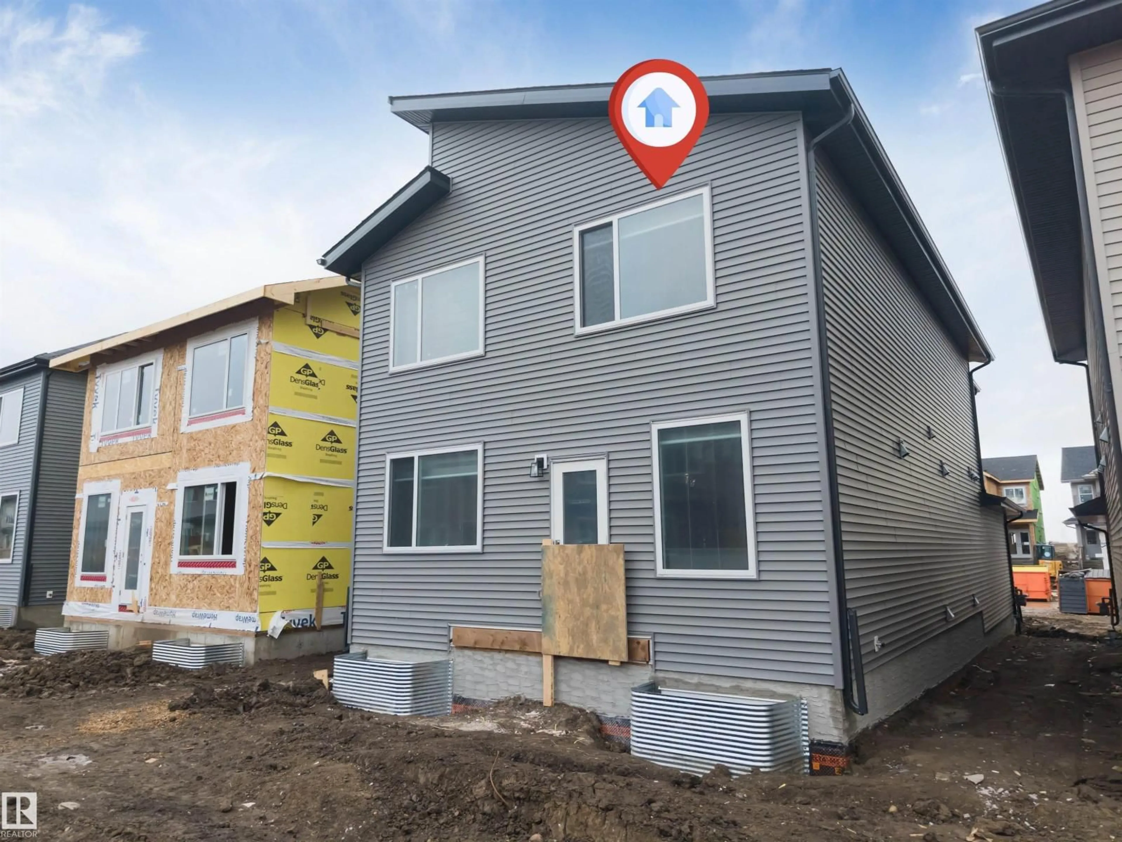 Home with vinyl exterior material, building for 3926 39 AV, Beaumont Alberta T4X3A1
