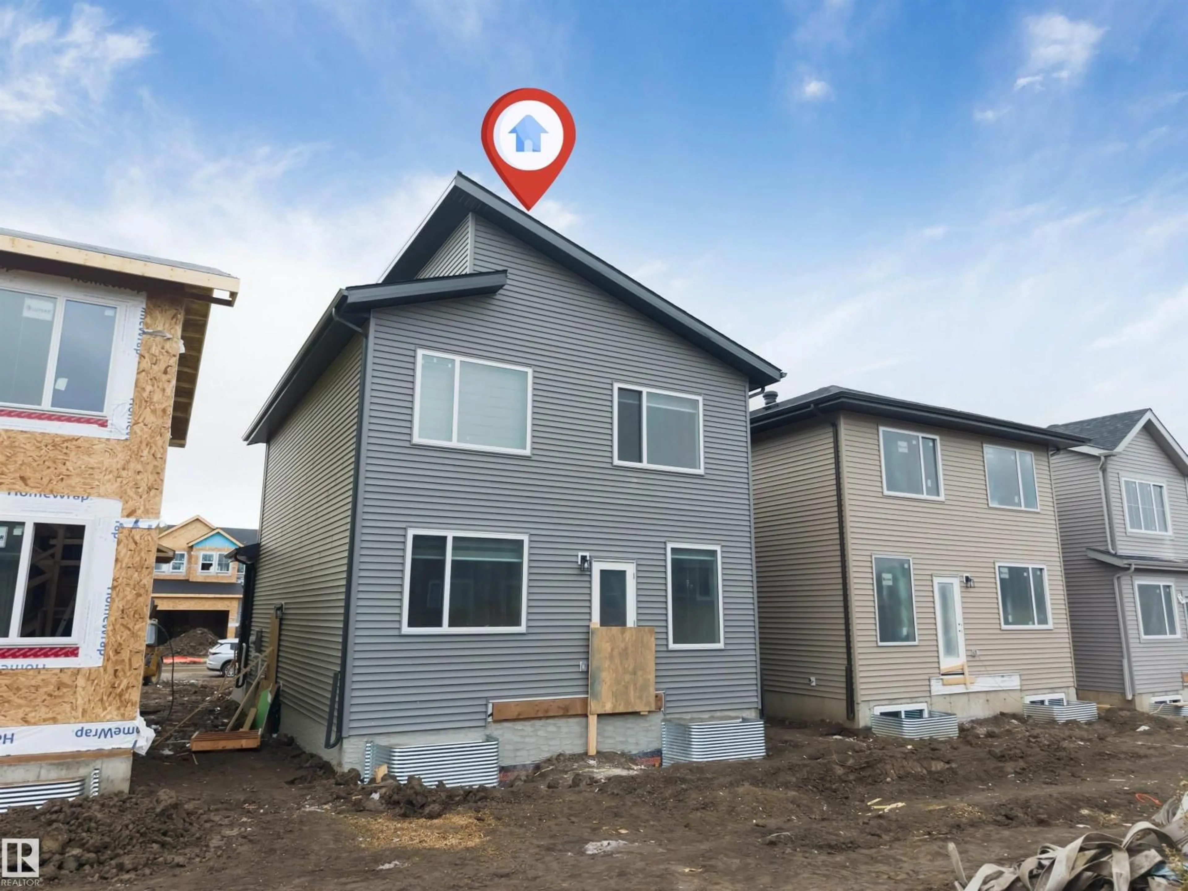 Home with vinyl exterior material, building for 3926 39 AV, Beaumont Alberta T4X3A1