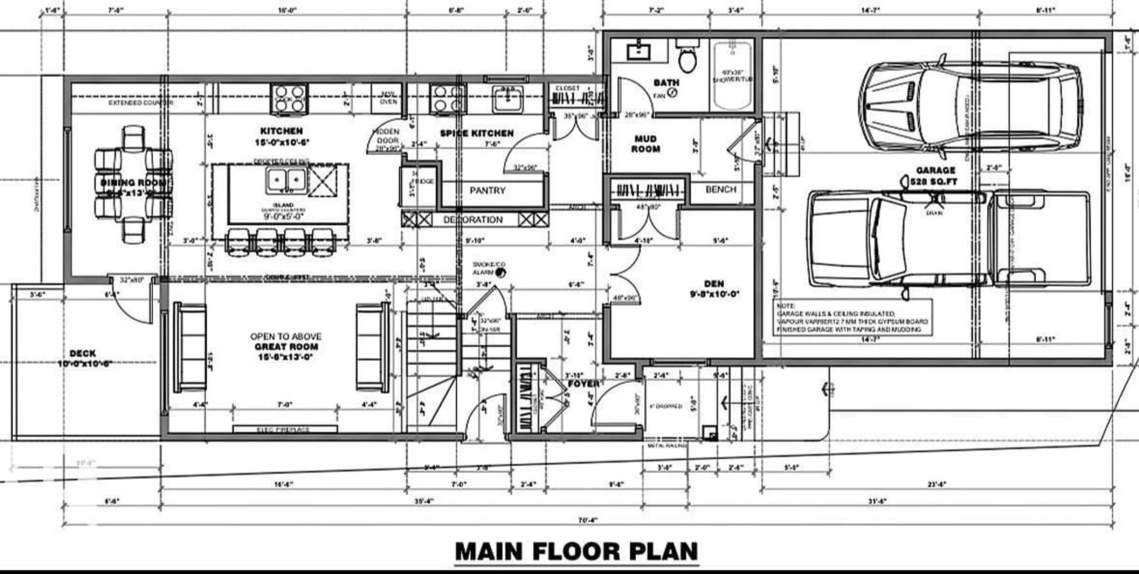 Floor plan for NW - 17420 69 ST, Edmonton Alberta T5Z0Y7
