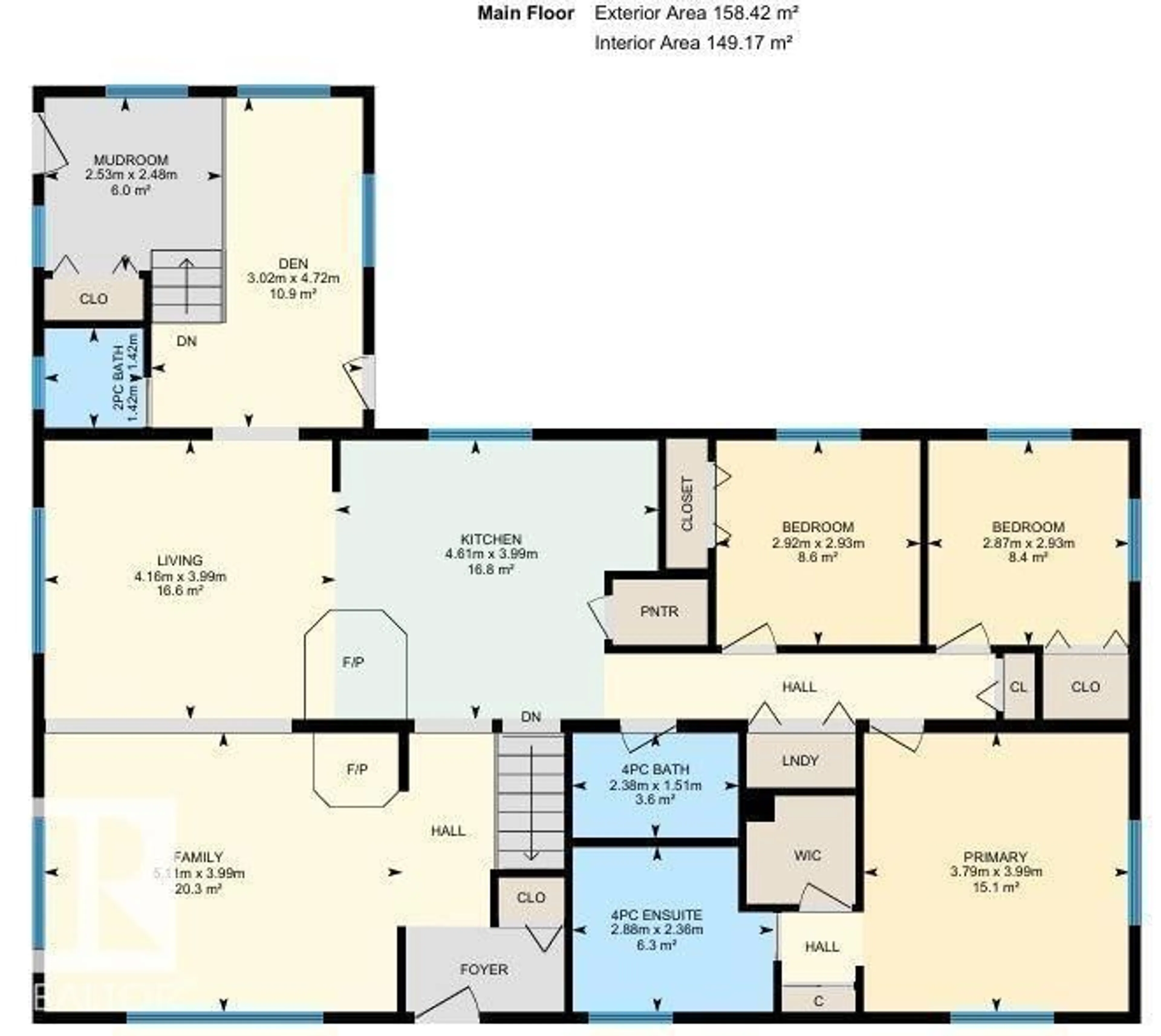 Floor plan for 472004 & 472006 RGE ROAD 32, Rural Wetaskiwin County Alberta T0C2X0