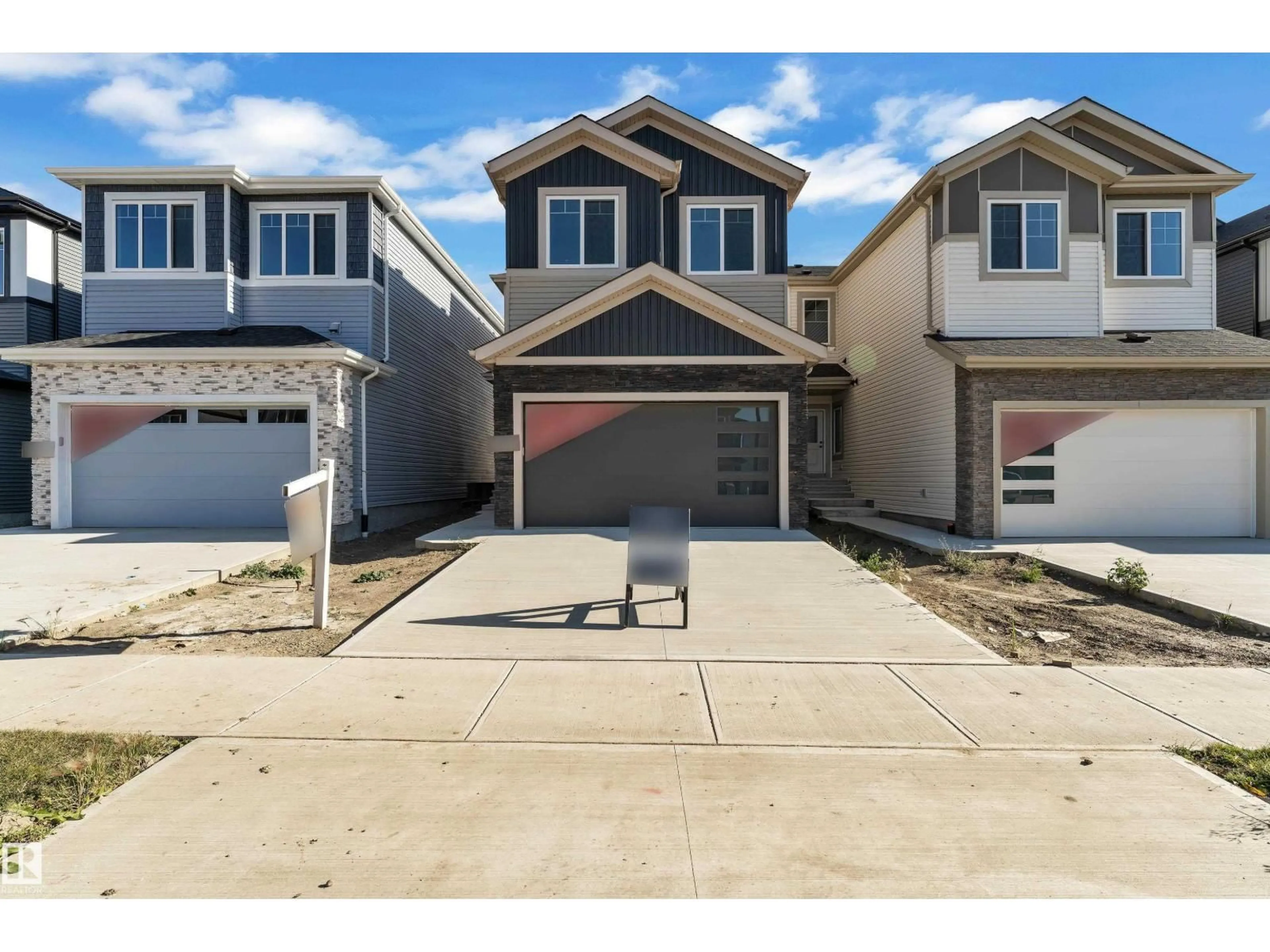 Home with vinyl exterior material, street for 4311 36 ST, Beaumont Alberta T4X3G8