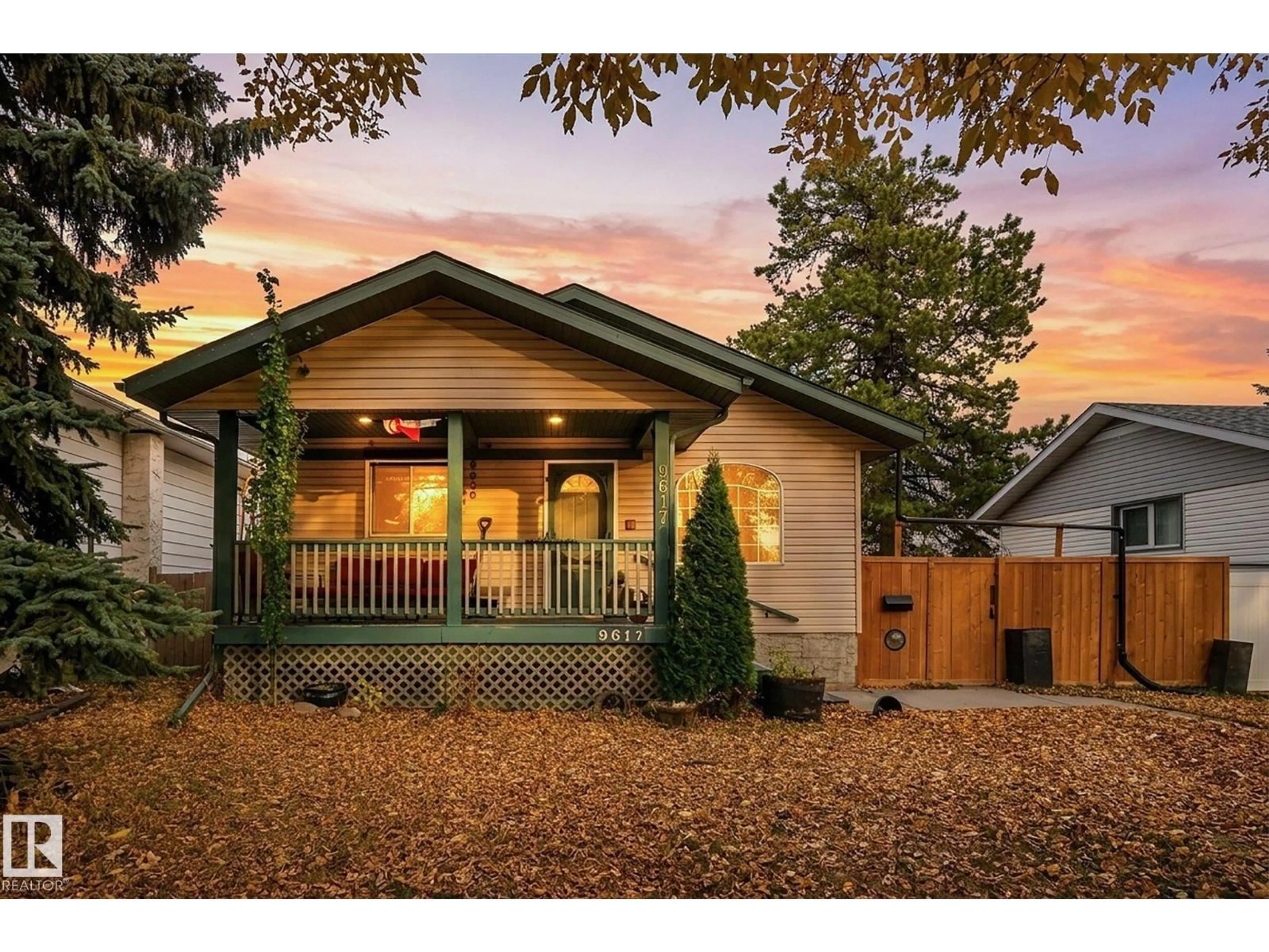 Home with vinyl exterior material, street for 9617 151 ST, Edmonton Alberta T5P1S5
