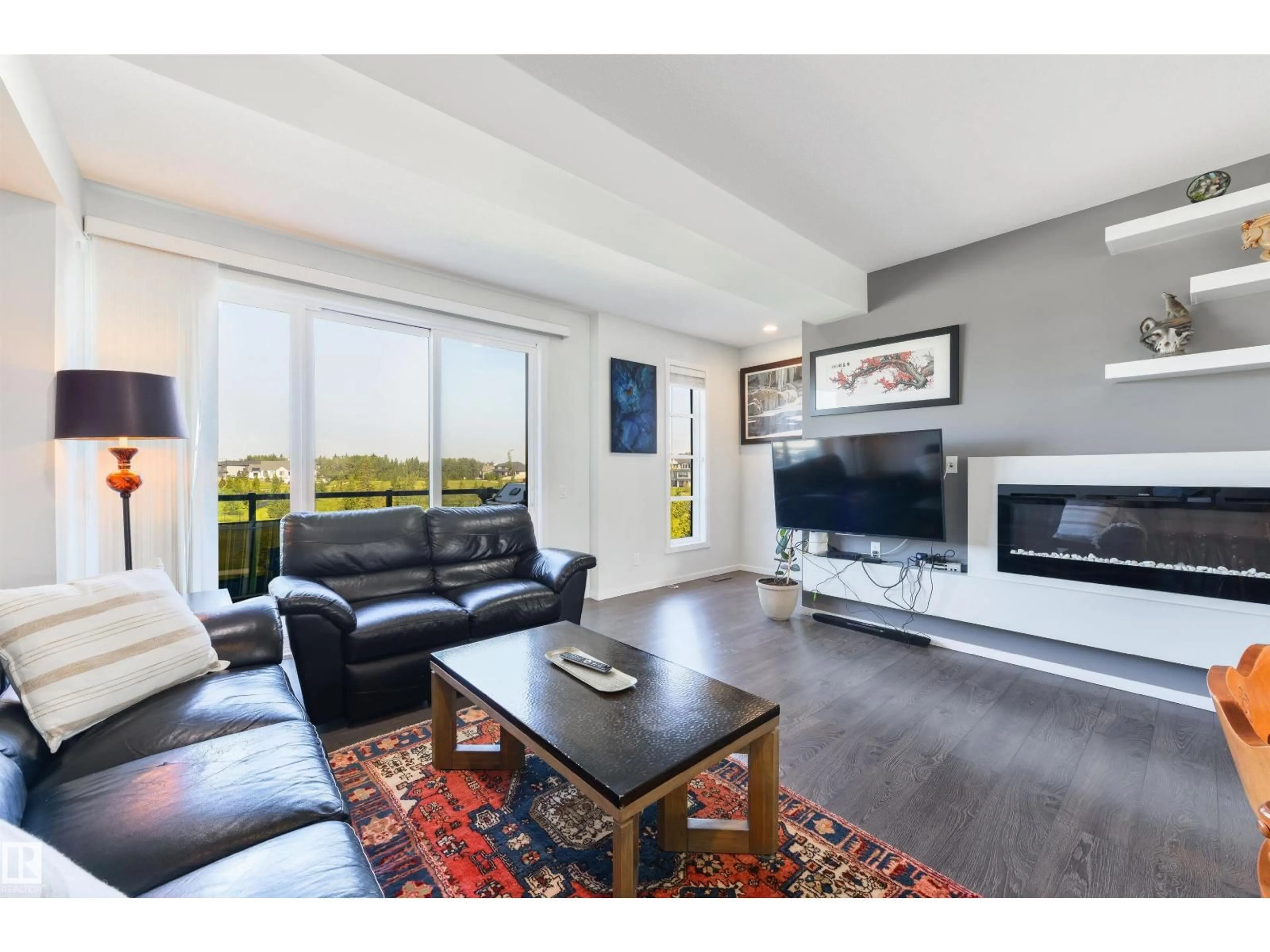 Living room with furniture, unknown for 8265 CHAPPELLE WY, Edmonton Alberta T6W3Y8