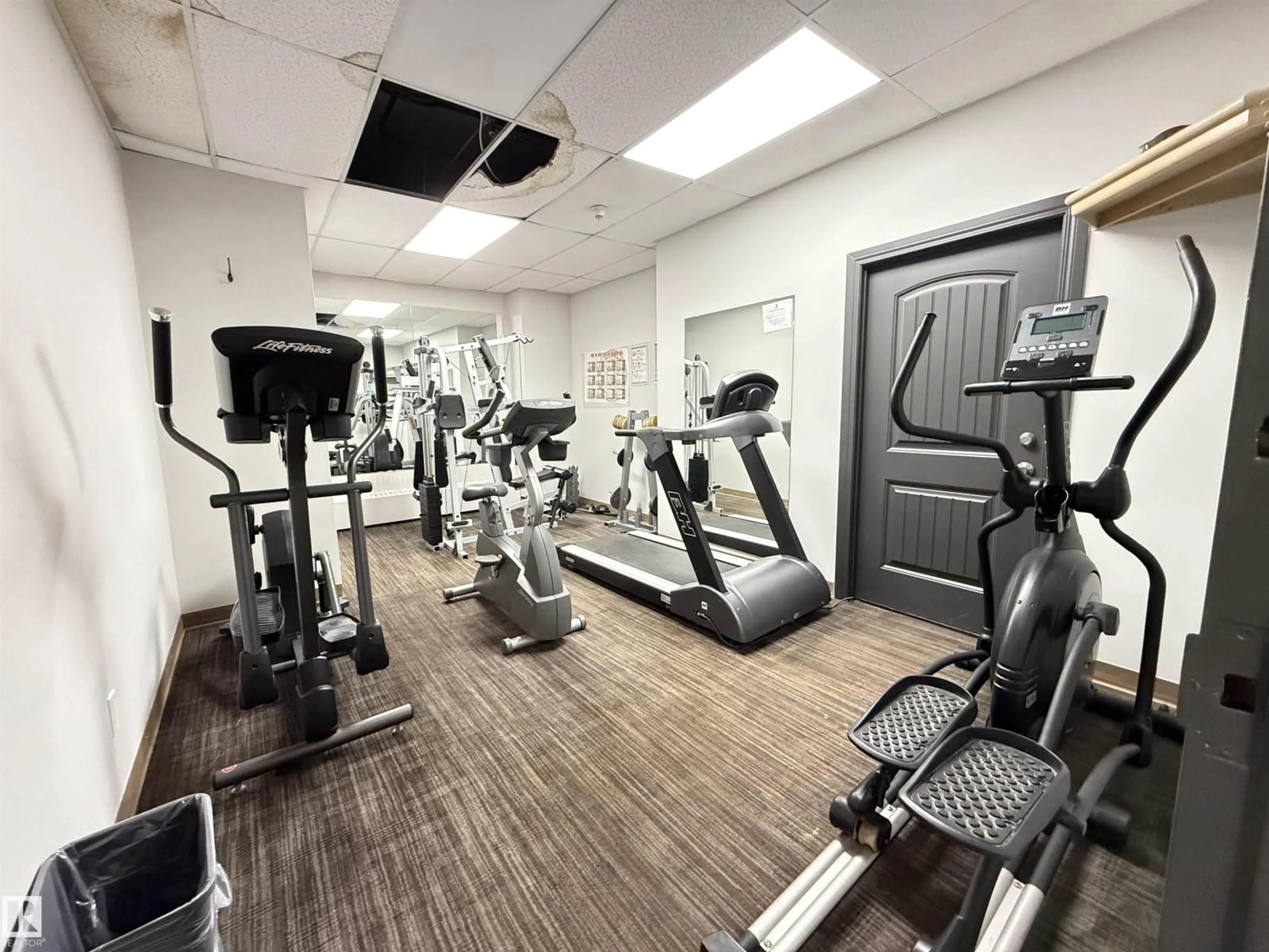 Gym or fitness room for #1406 - 10150 117 ST NW, Edmonton Alberta T5K2J2