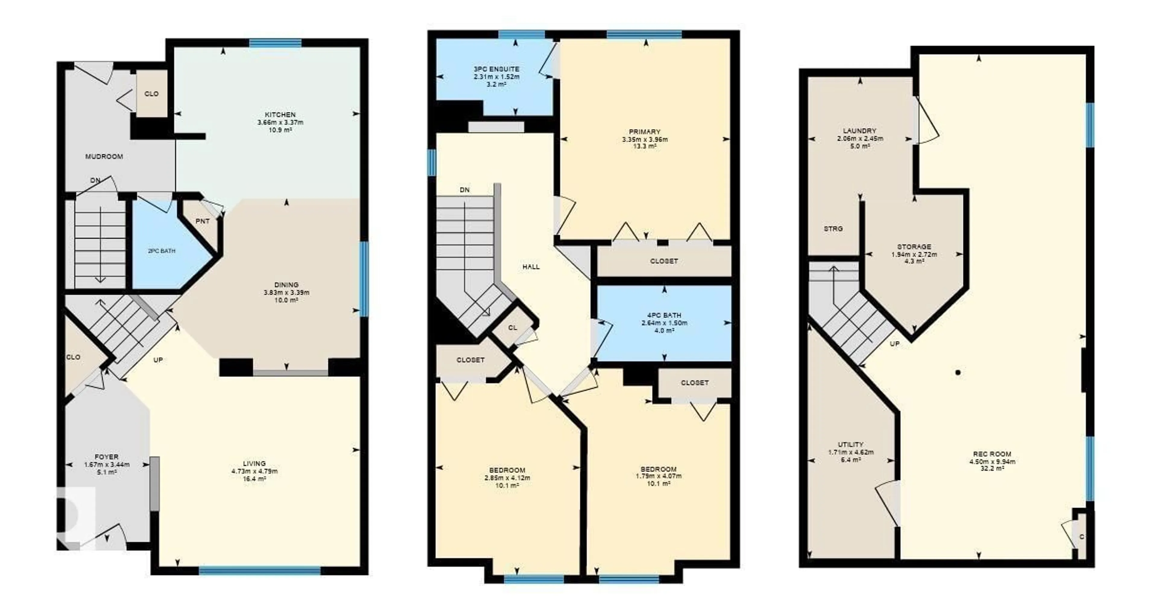 Floor plan for 112 BRINTNELL BV, Edmonton Alberta T5Y0C3
