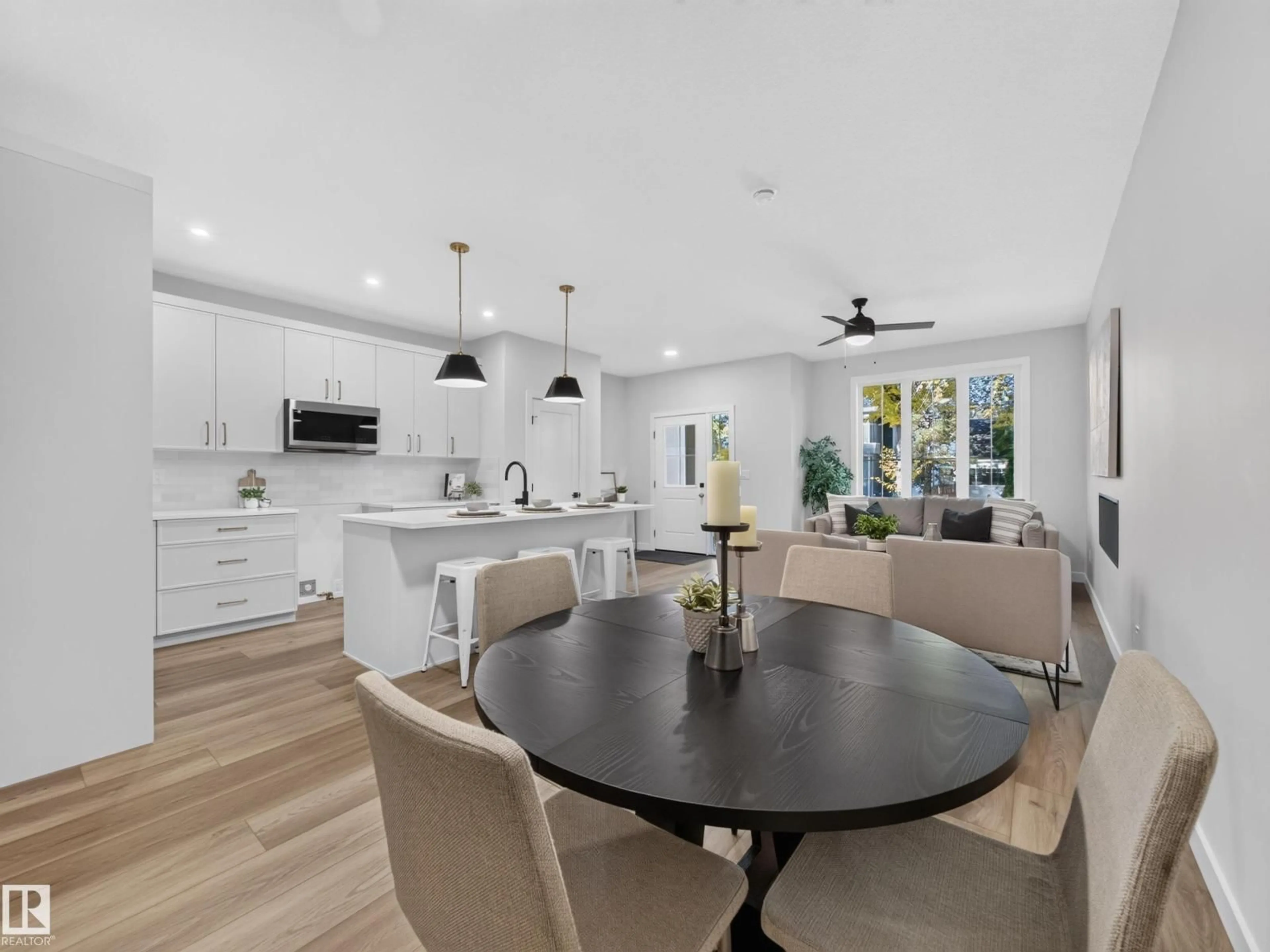 Open concept kitchen, unknown for 10985 130 ST, Edmonton Alberta T5M0Z6