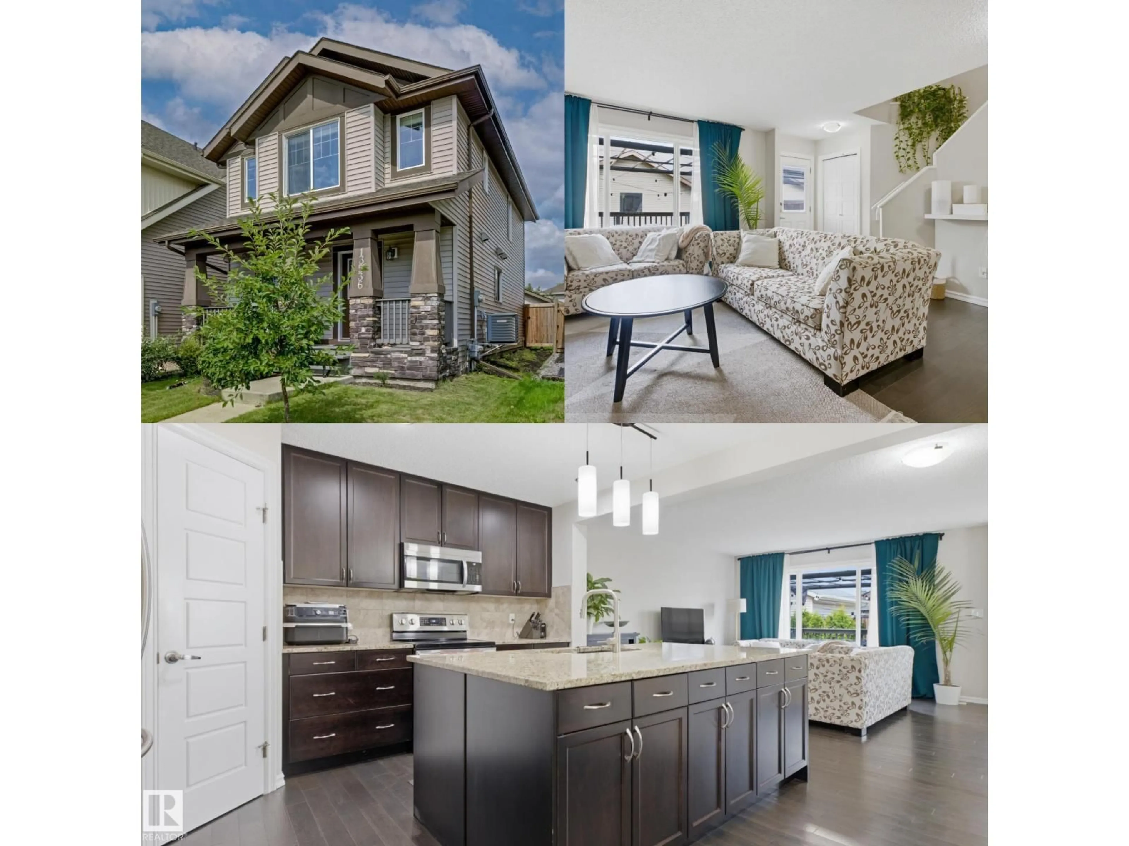 Open concept kitchen, unknown for NW - 13536 164 AV, Edmonton Alberta T6V0K1