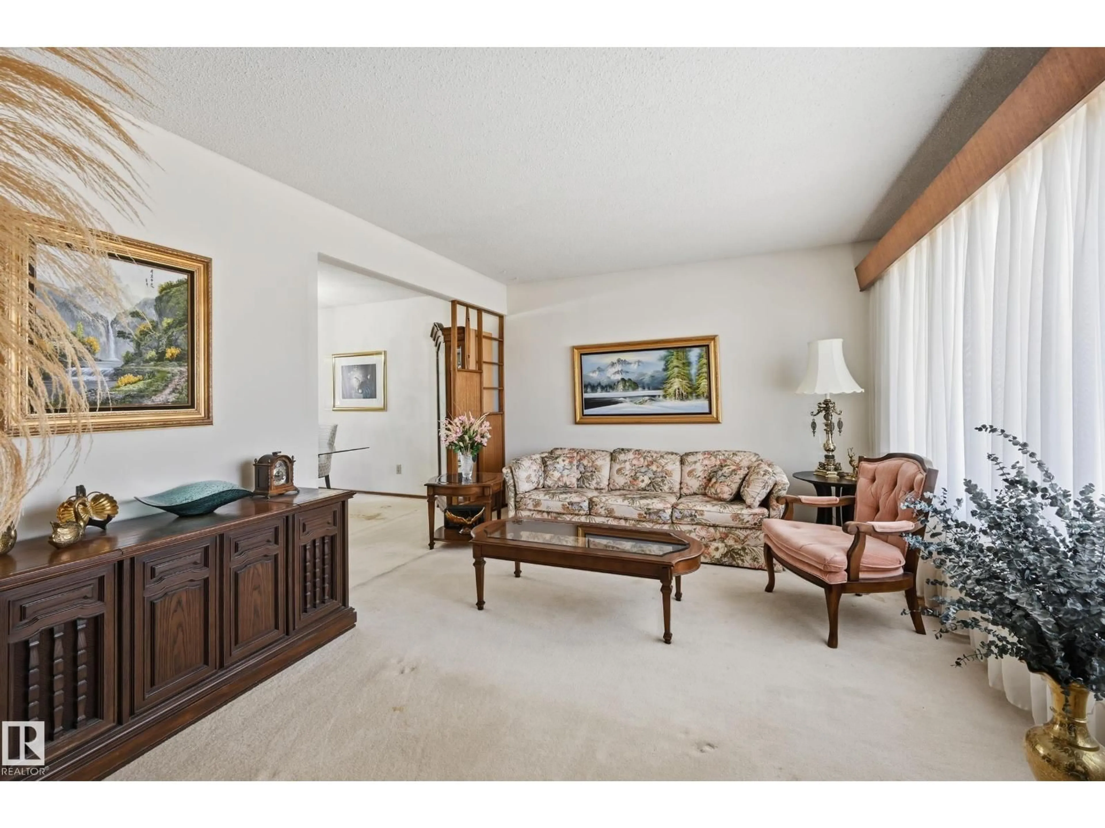 Living room with furniture, unknown for 15019 84 ST, Edmonton Alberta T5E5X3