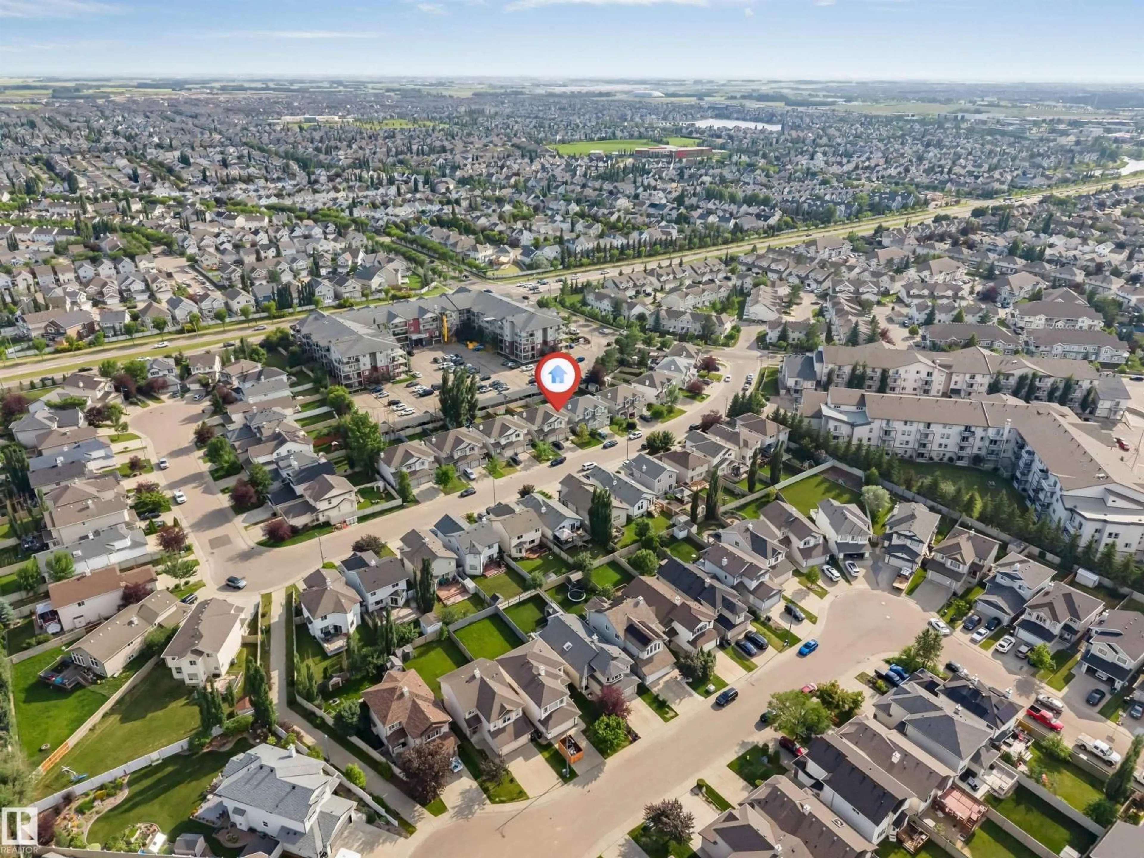 A pic from outside/outdoor area/front of a property/back of a property/a pic from drone, street for 7743 8 AV, Edmonton Alberta T6X0A3