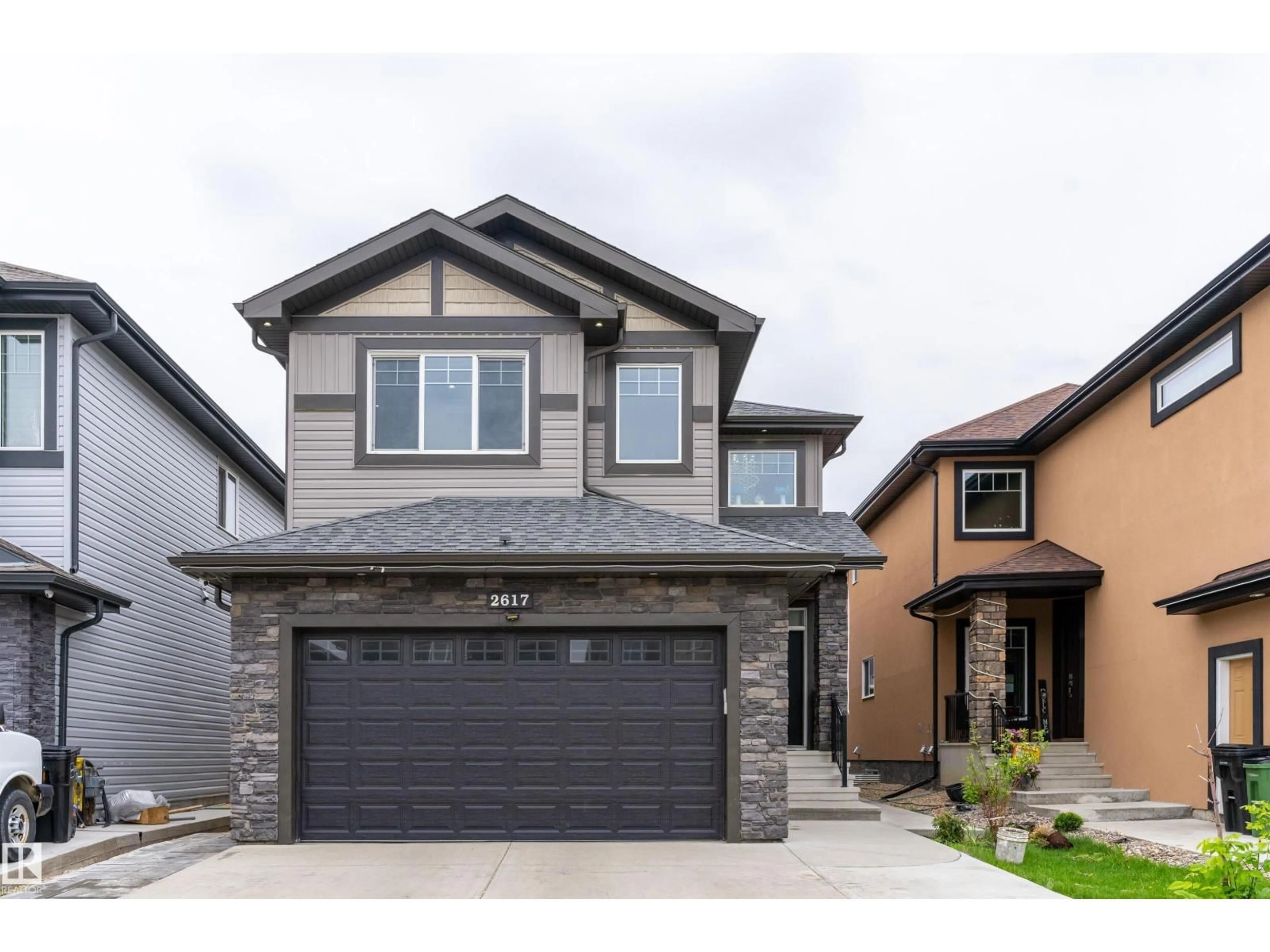 Home with brick exterior material, street for 2617 21A AV, Edmonton Alberta T6T0Y5