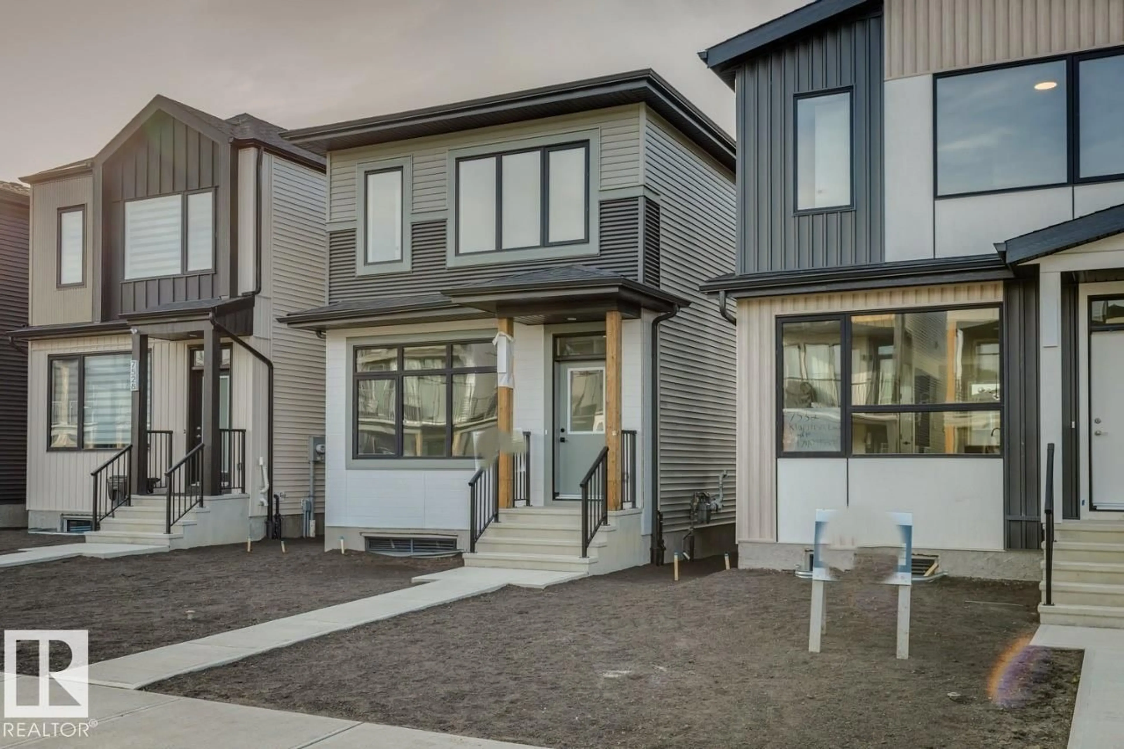 Home with brick exterior material, street for SW - 7530 KLAPSTEIN LI, Edmonton Alberta T6W5T2