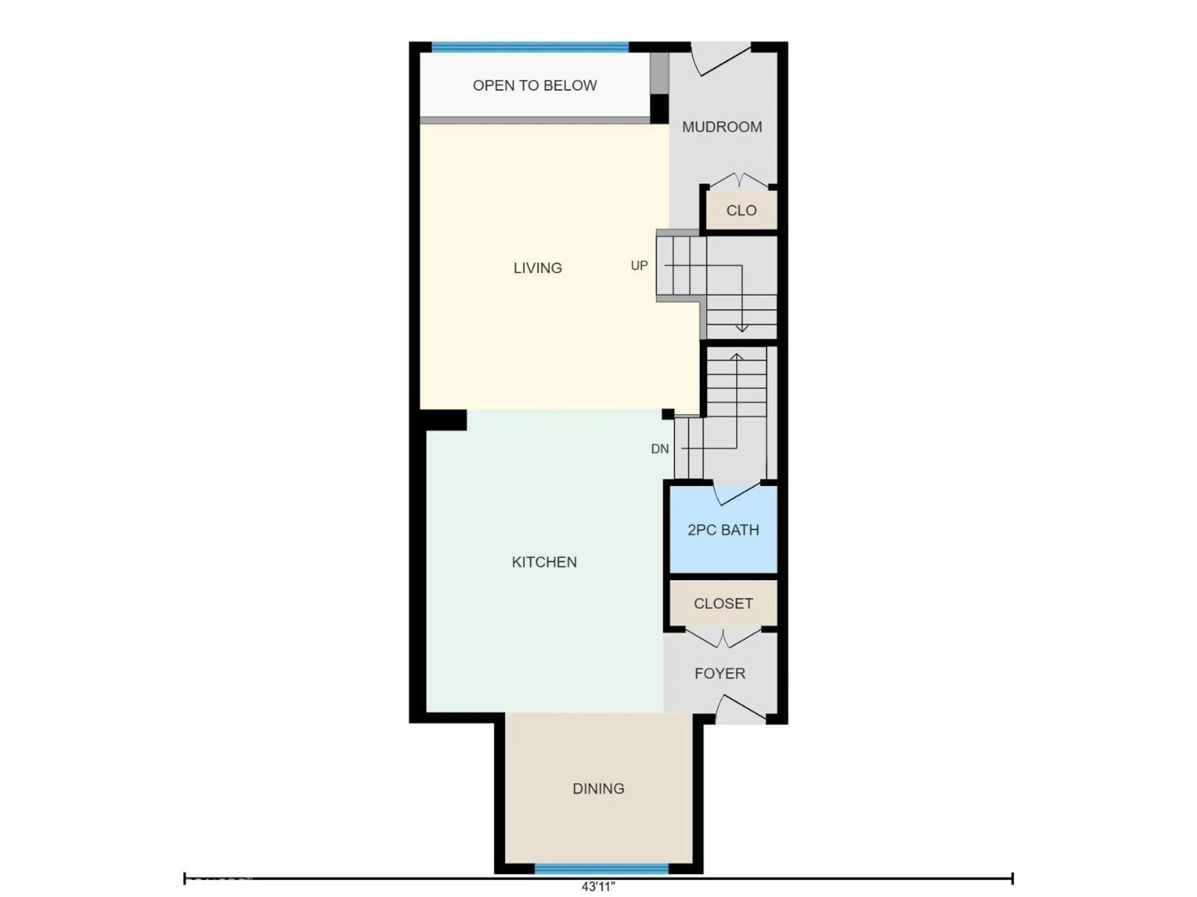 Floor plan for SW - 2809 ANTON WD, Edmonton Alberta T6W4B1