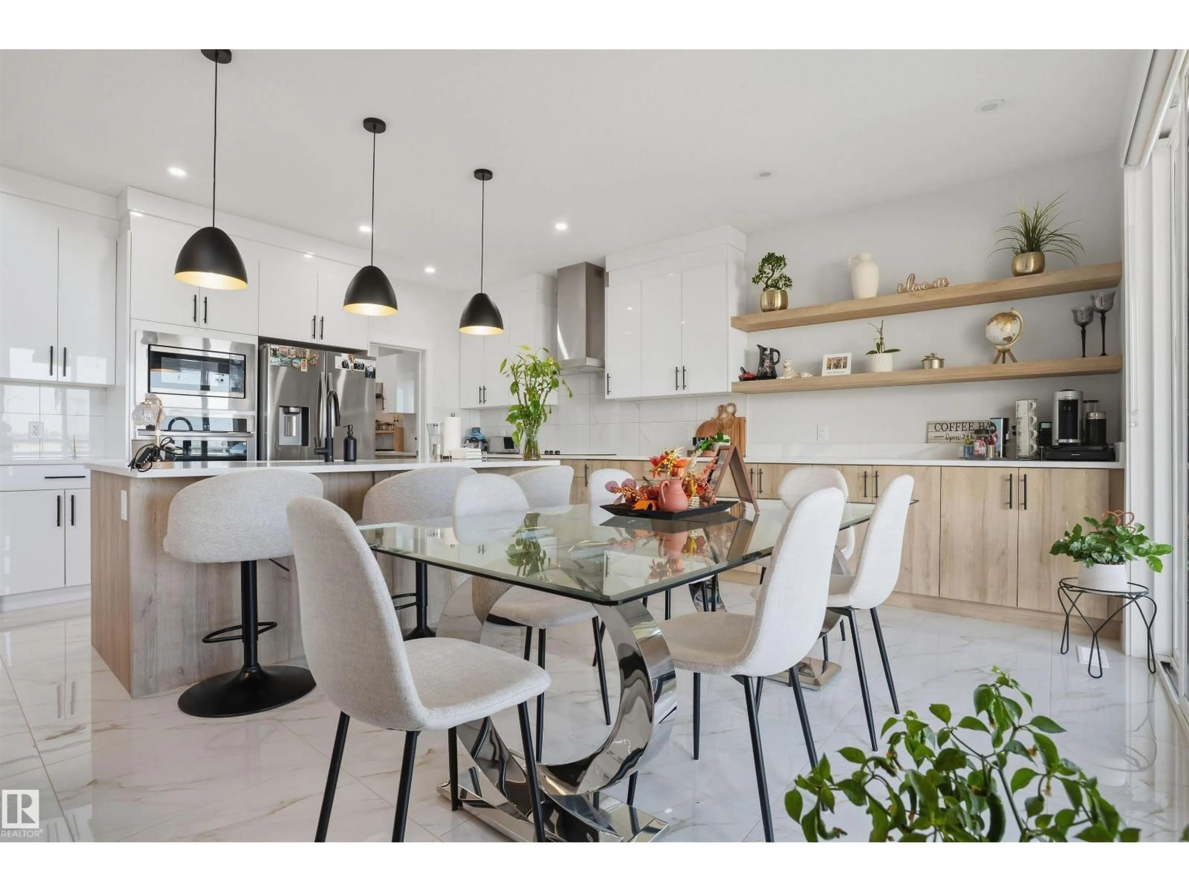 Open concept kitchen, unknown for SW - 104 25 ST, Edmonton Alberta T6X3K3