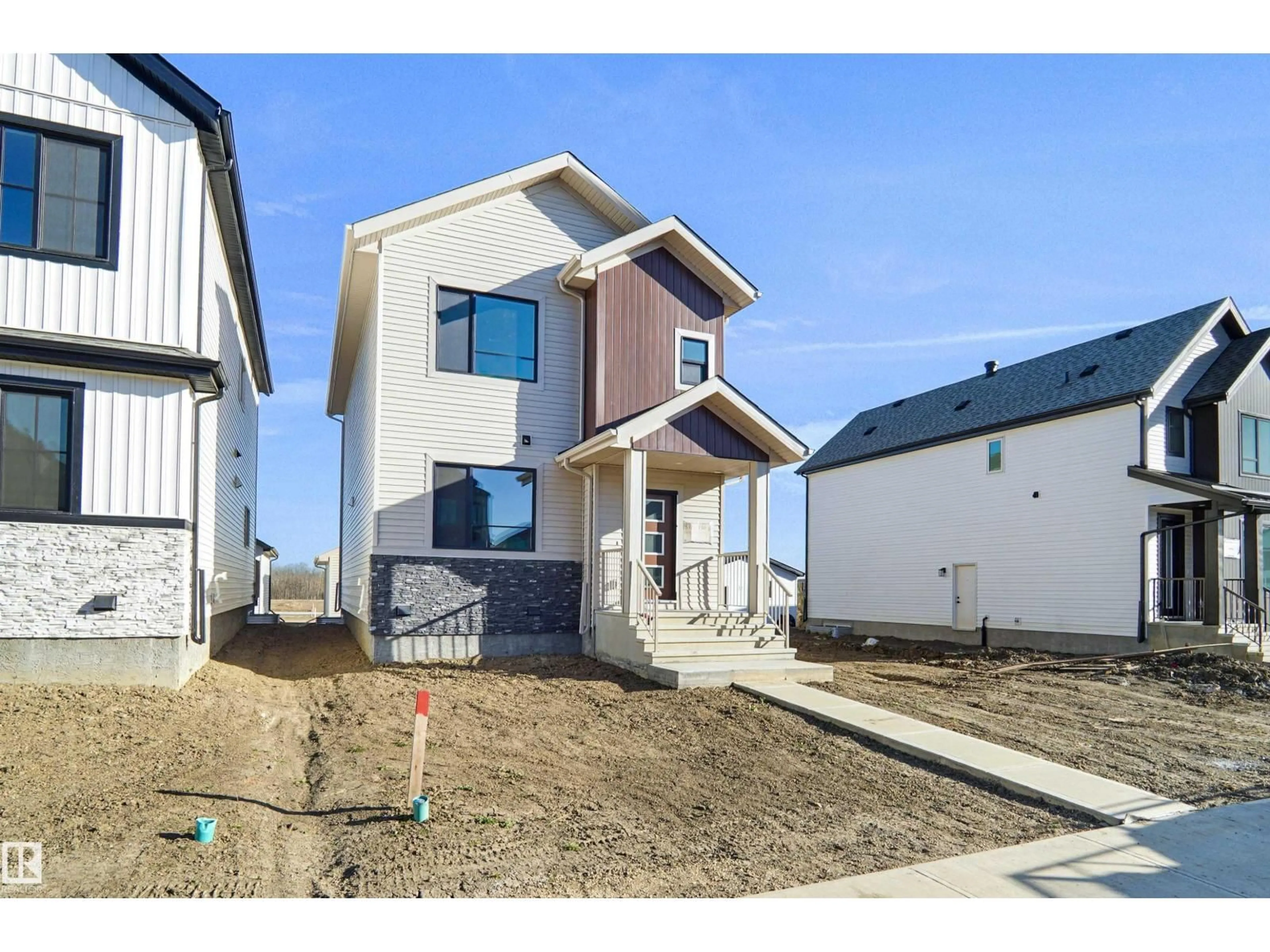Home with vinyl exterior material, street for NW - 18715 130 ST, Edmonton Alberta T6V0P2