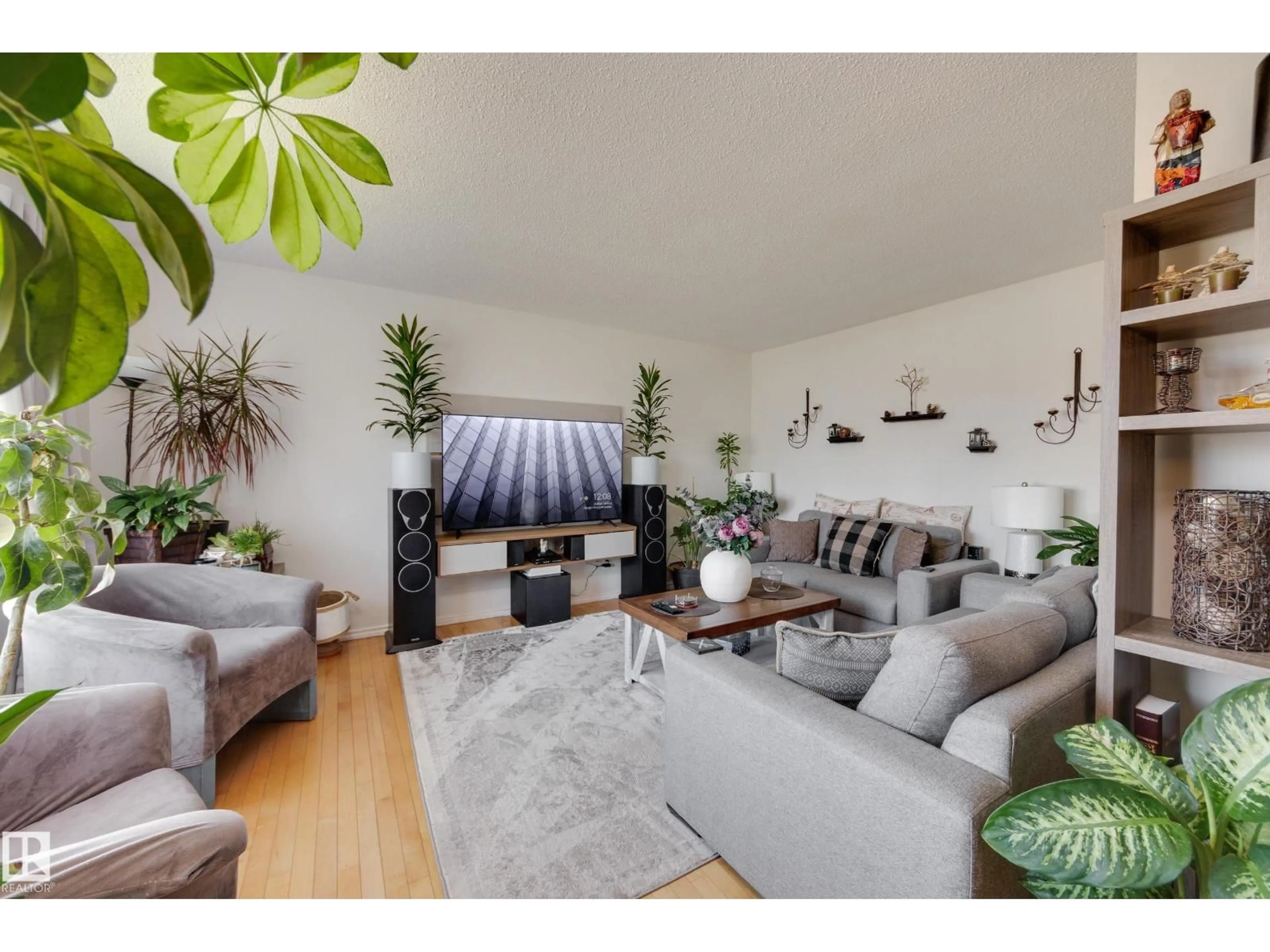 Living room with furniture, unknown for NW - 10541 153 ST, Edmonton Alberta T5P2C2