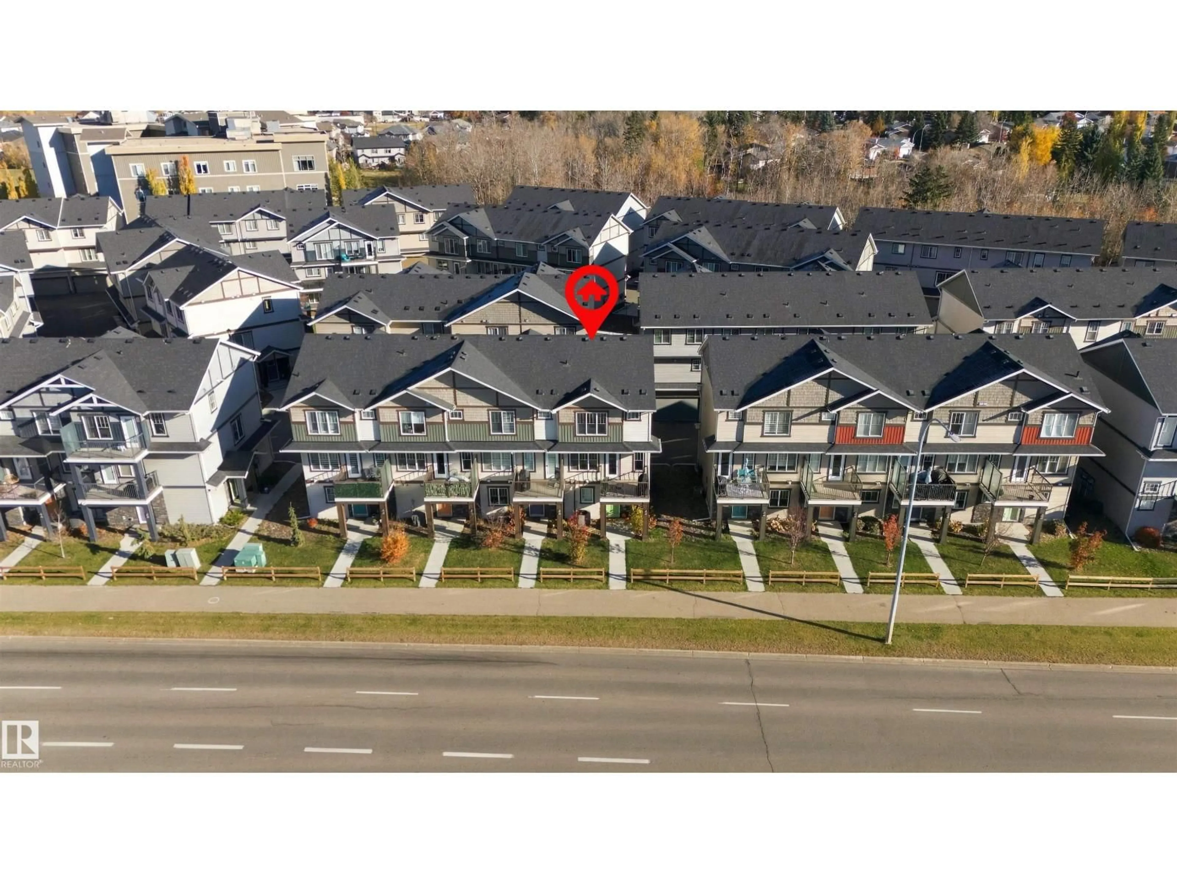 A pic from outside/outdoor area/front of a property/back of a property/a pic from drone, unknown for 61 MCLAUGHLIN DR, Spruce Grove Alberta T7X0E1