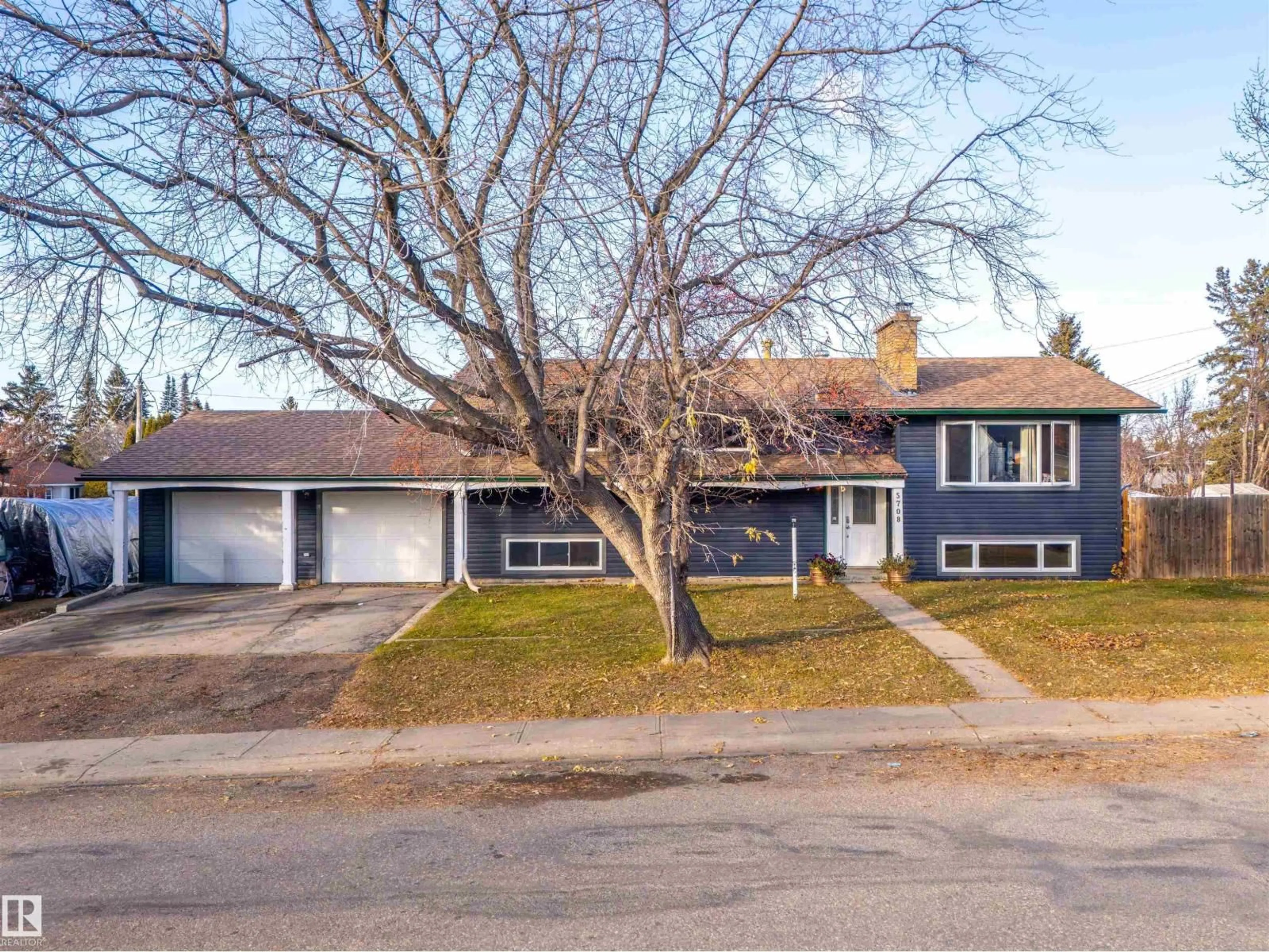 A pic from outside/outdoor area/front of a property/back of a property/a pic from drone, street for 5708 47 AV, Cold Lake Alberta T9M1T9