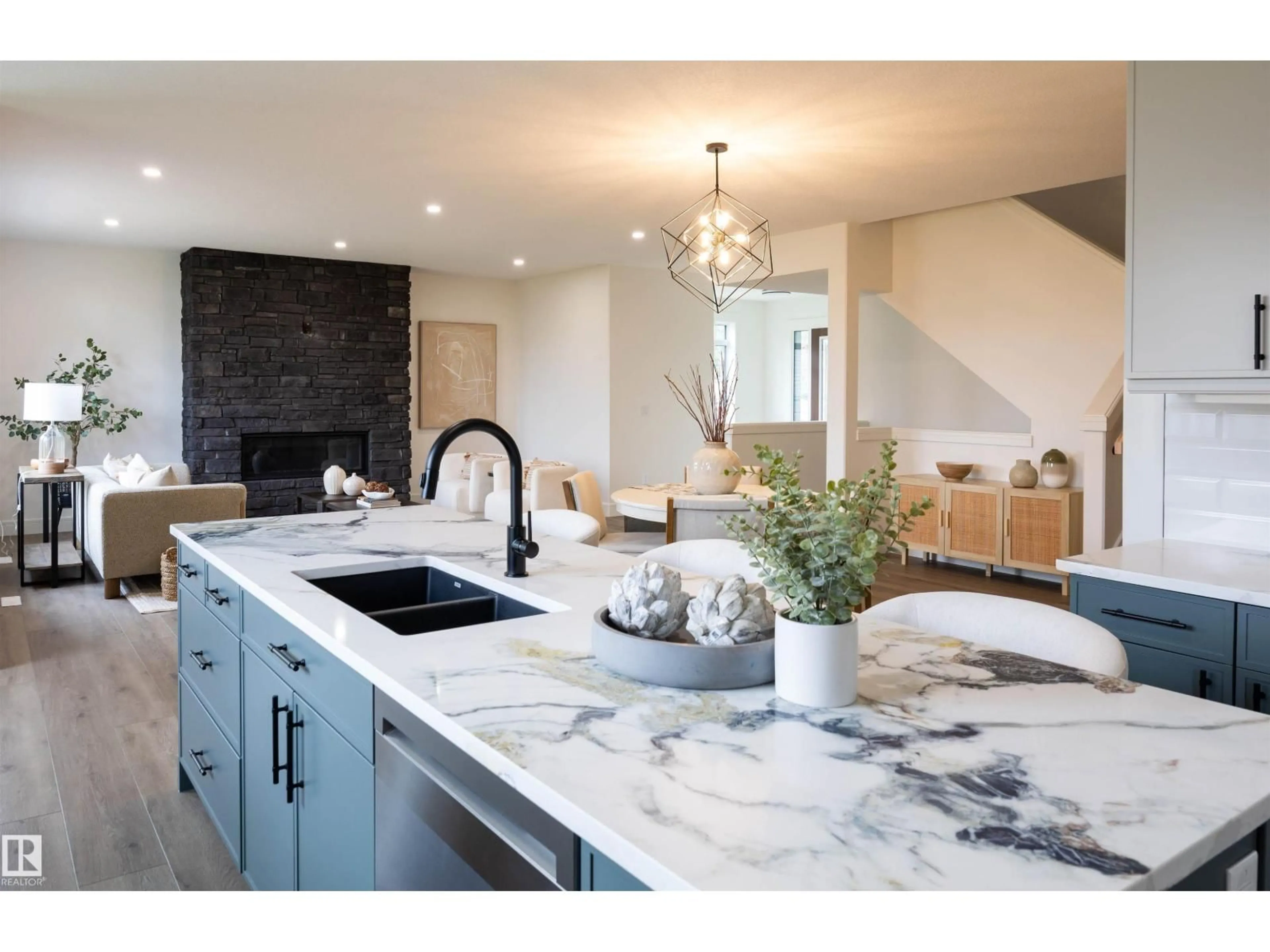 Contemporary kitchen, ceramic/tile floor for 150 BELA DR, Millet Alberta T0C1Z0