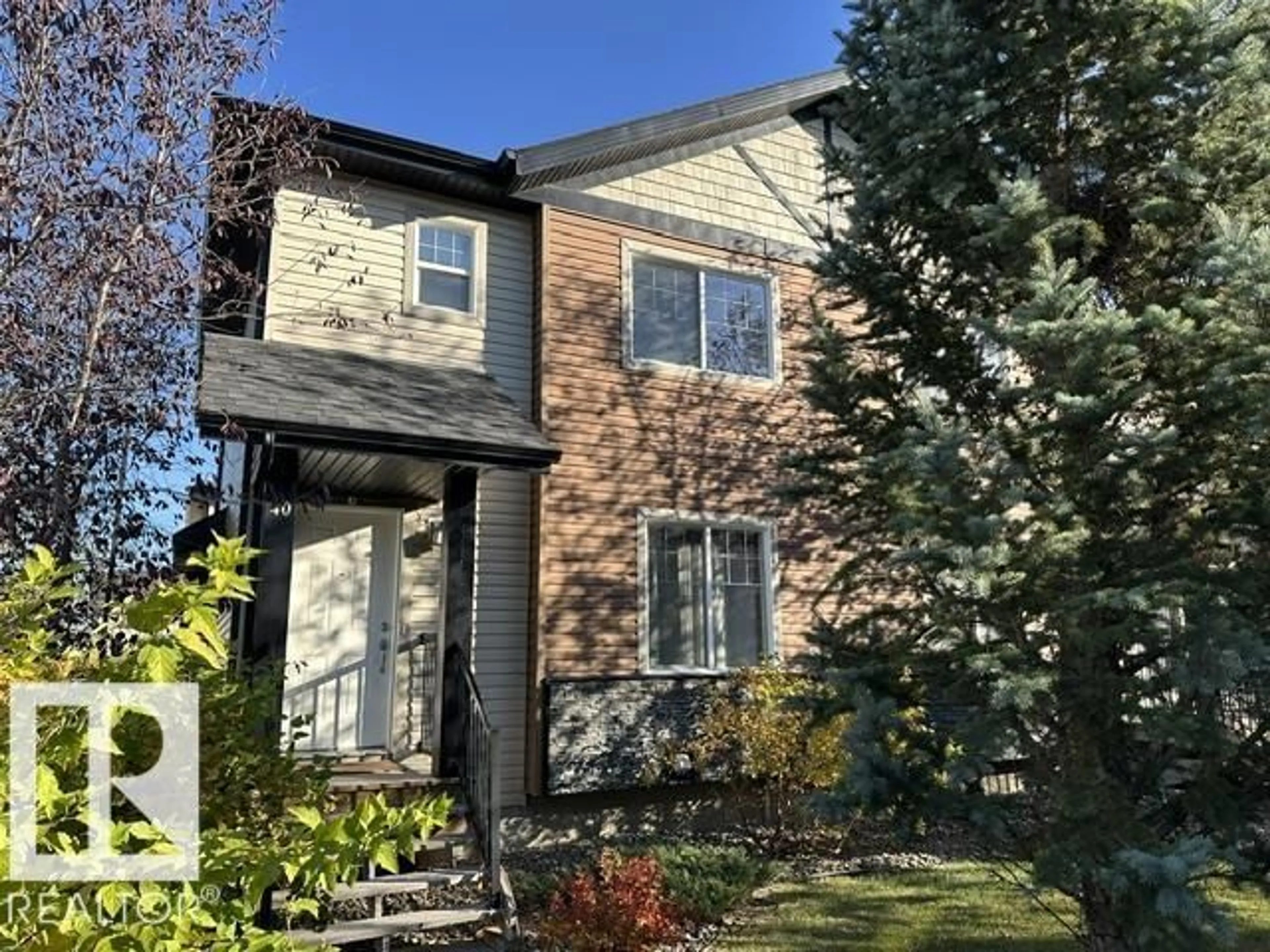 Home with brick exterior material, street for 40 - 8716 179 AV, Edmonton Alberta T5Z0J3