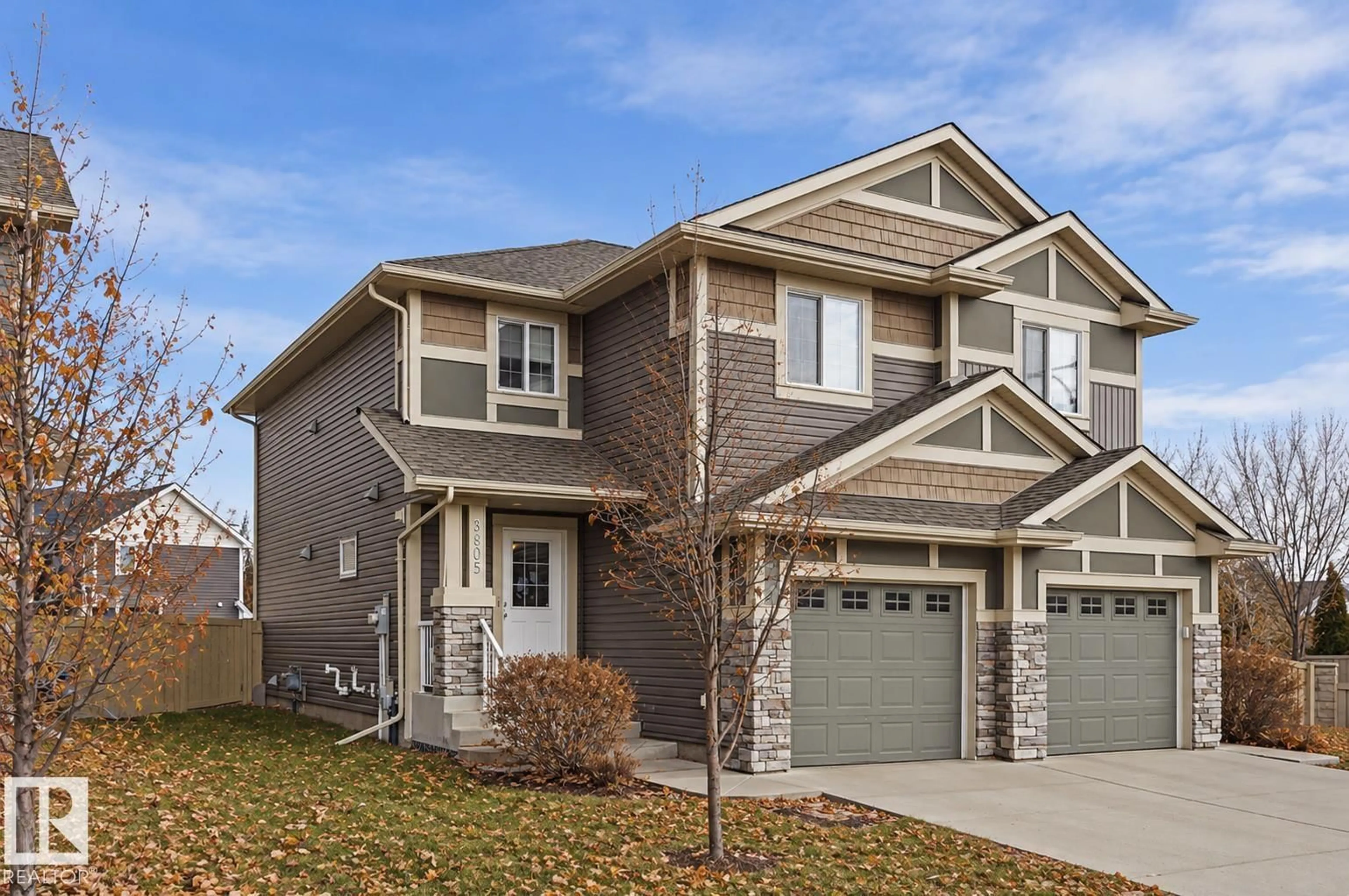 Home with brick exterior material, street for 3605 ATKINSON LO, Edmonton Alberta T6W0X3