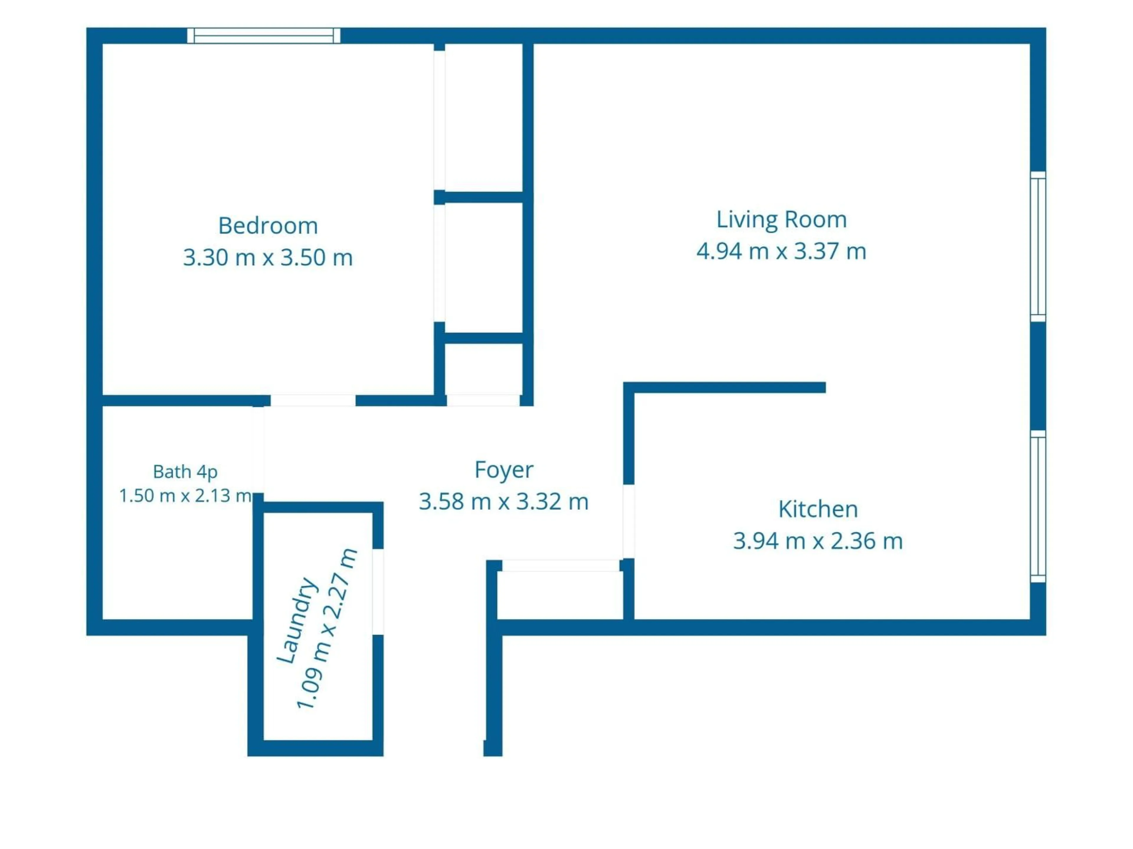 Floor plan for #106 - 10140 151 ST, Edmonton Alberta T5P1T4