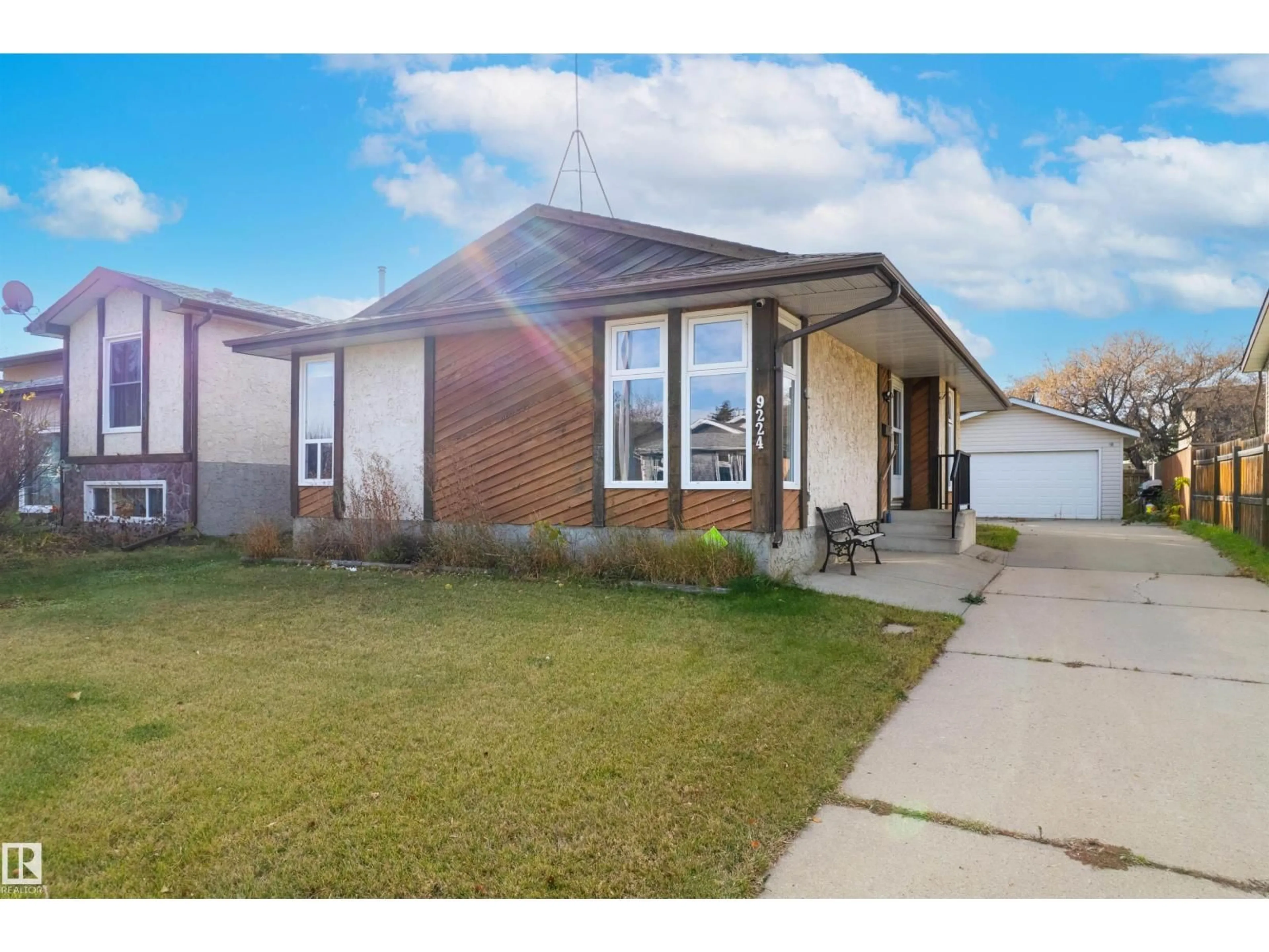 Home with brick exterior material, street for 9224 82 ST, Fort Saskatchewan Alberta T8L3P2
