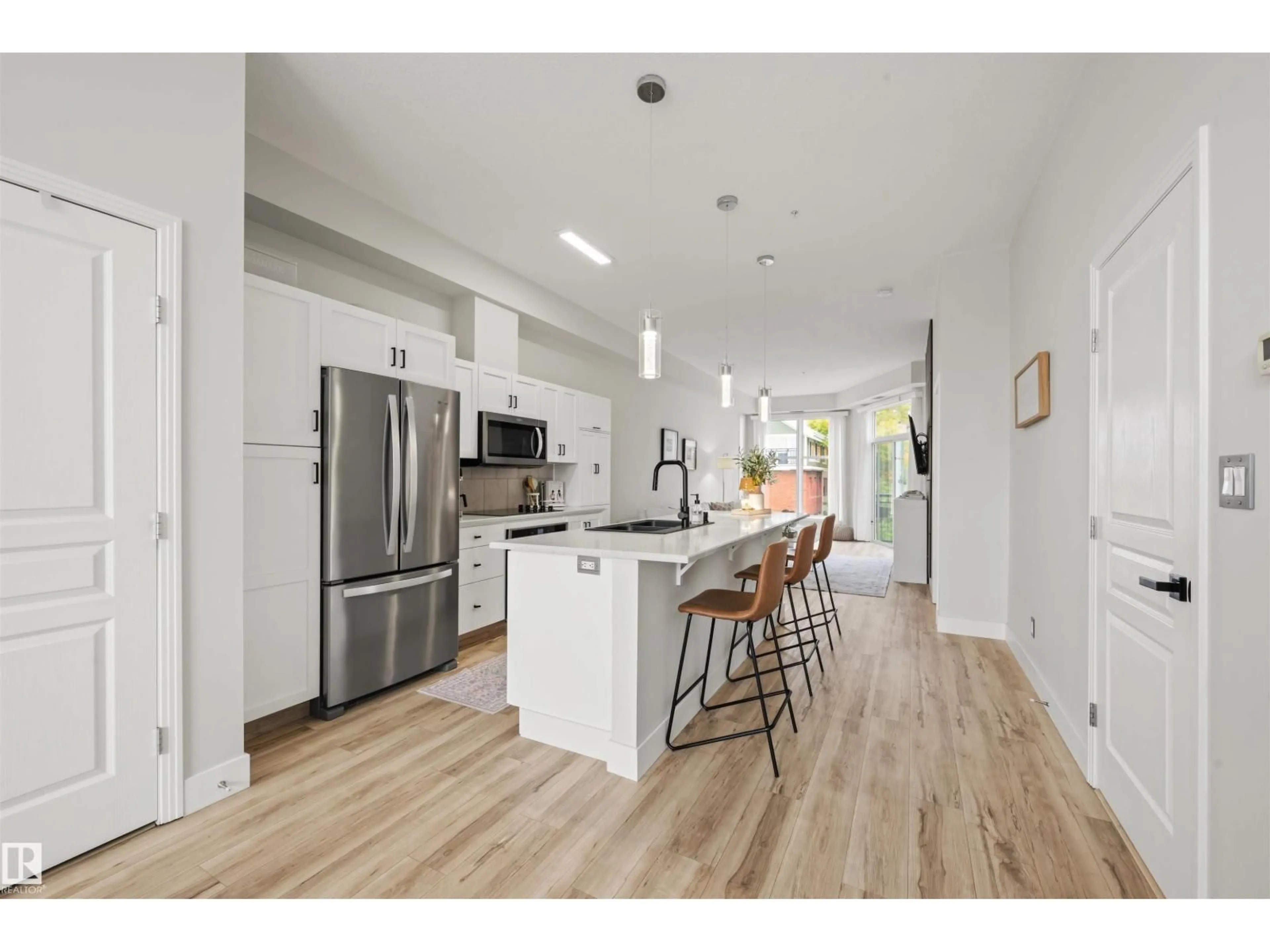Open concept kitchen, unknown for #714 - 10503 98 AV, Edmonton Alberta T5K0B2