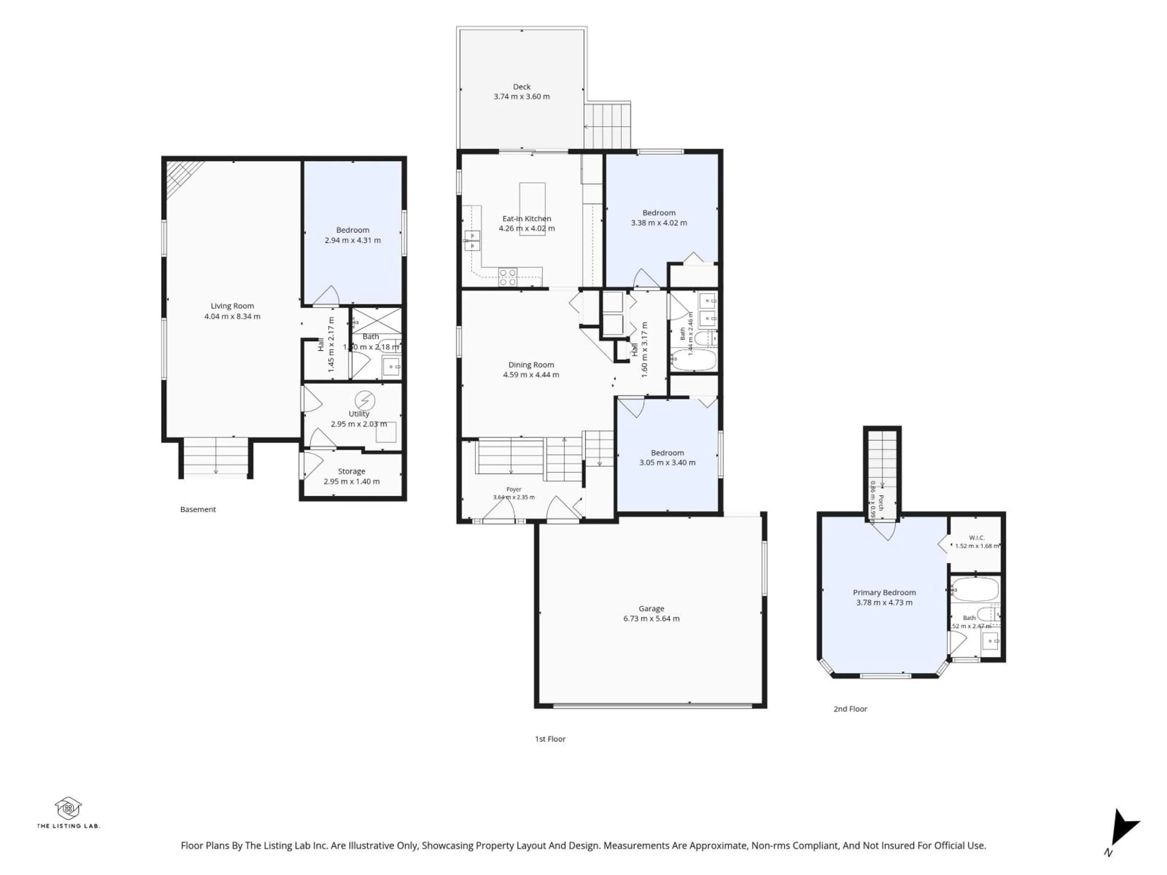 Floor plan for 415 WILLIAMS CO, Edmonton Alberta T6T1N5