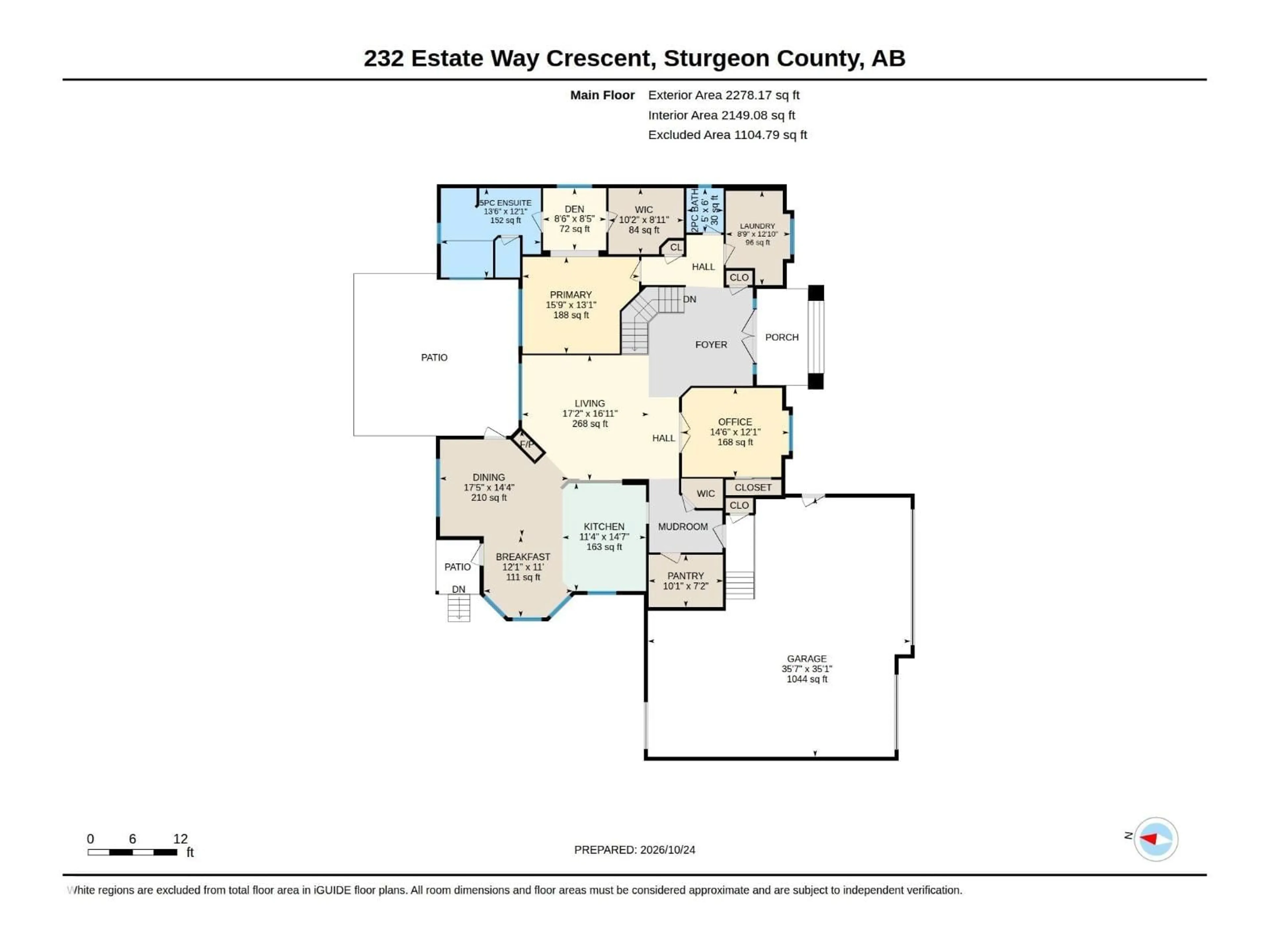 Floor plan for 54418 - 232 RGE ROAD 251, Rural Sturgeon County Alberta T8T0C7