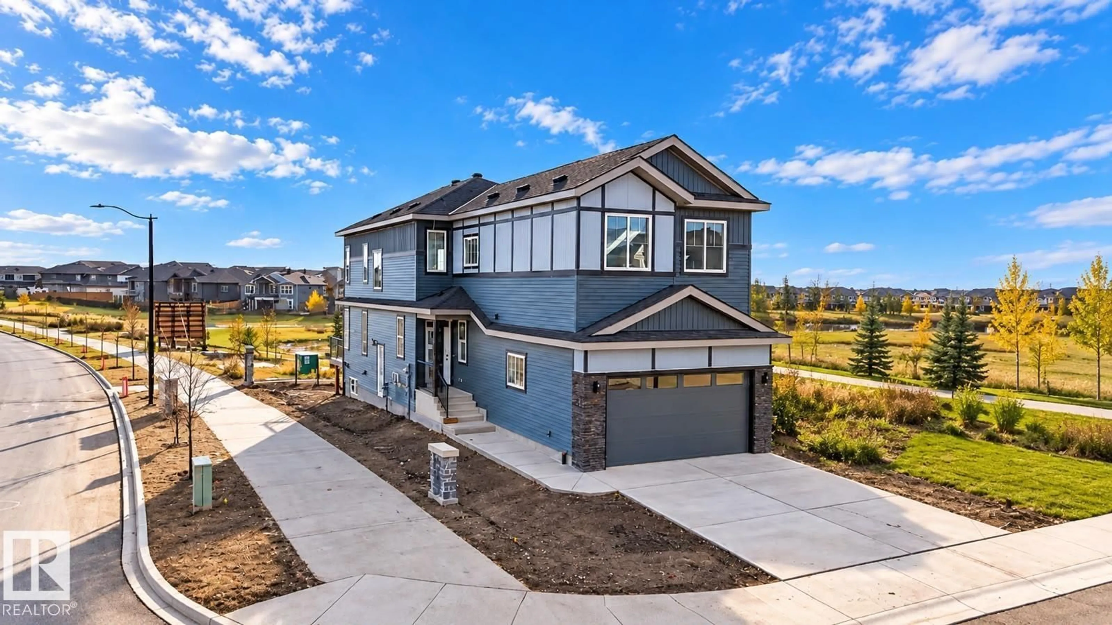 Home with vinyl exterior material, unknown for NE - 386 LINDEN LO, Leduc Alberta T9E1T2