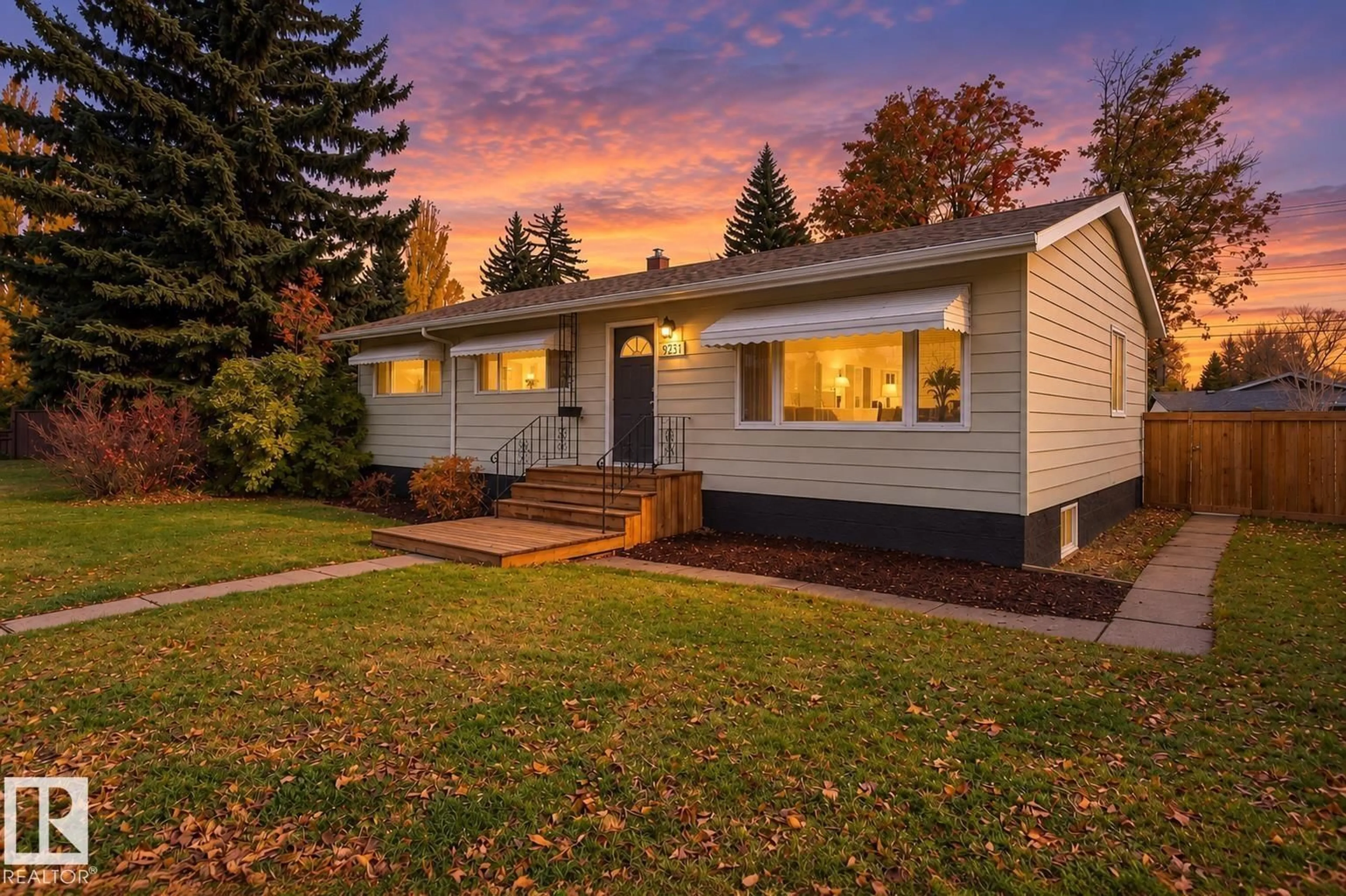 Home with vinyl exterior material, street for NW - 9231 149 ST, Edmonton Alberta T5R1C1