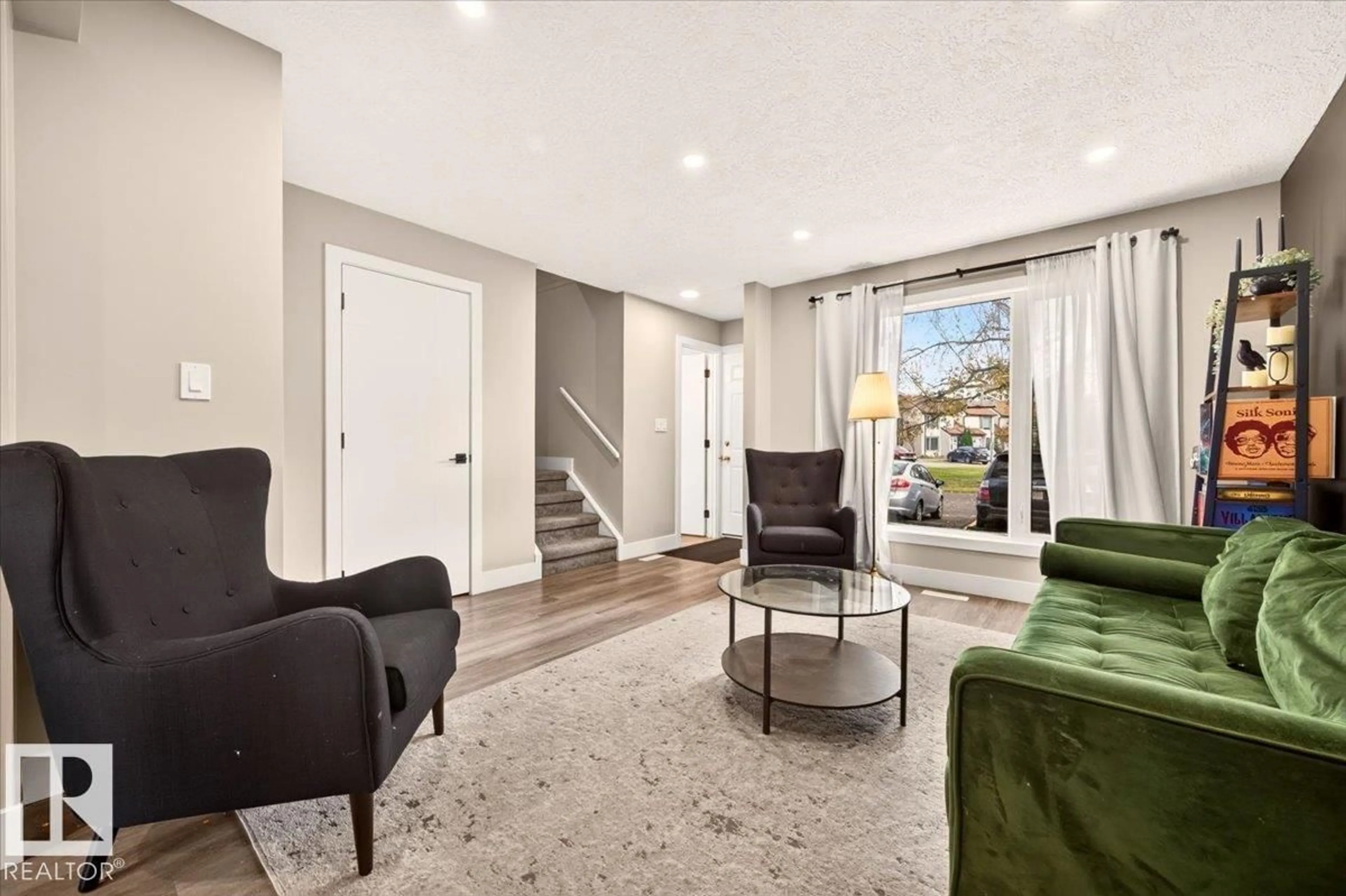 Living room with furniture, unknown for 12069 162 AV, Edmonton Alberta T5X3R1
