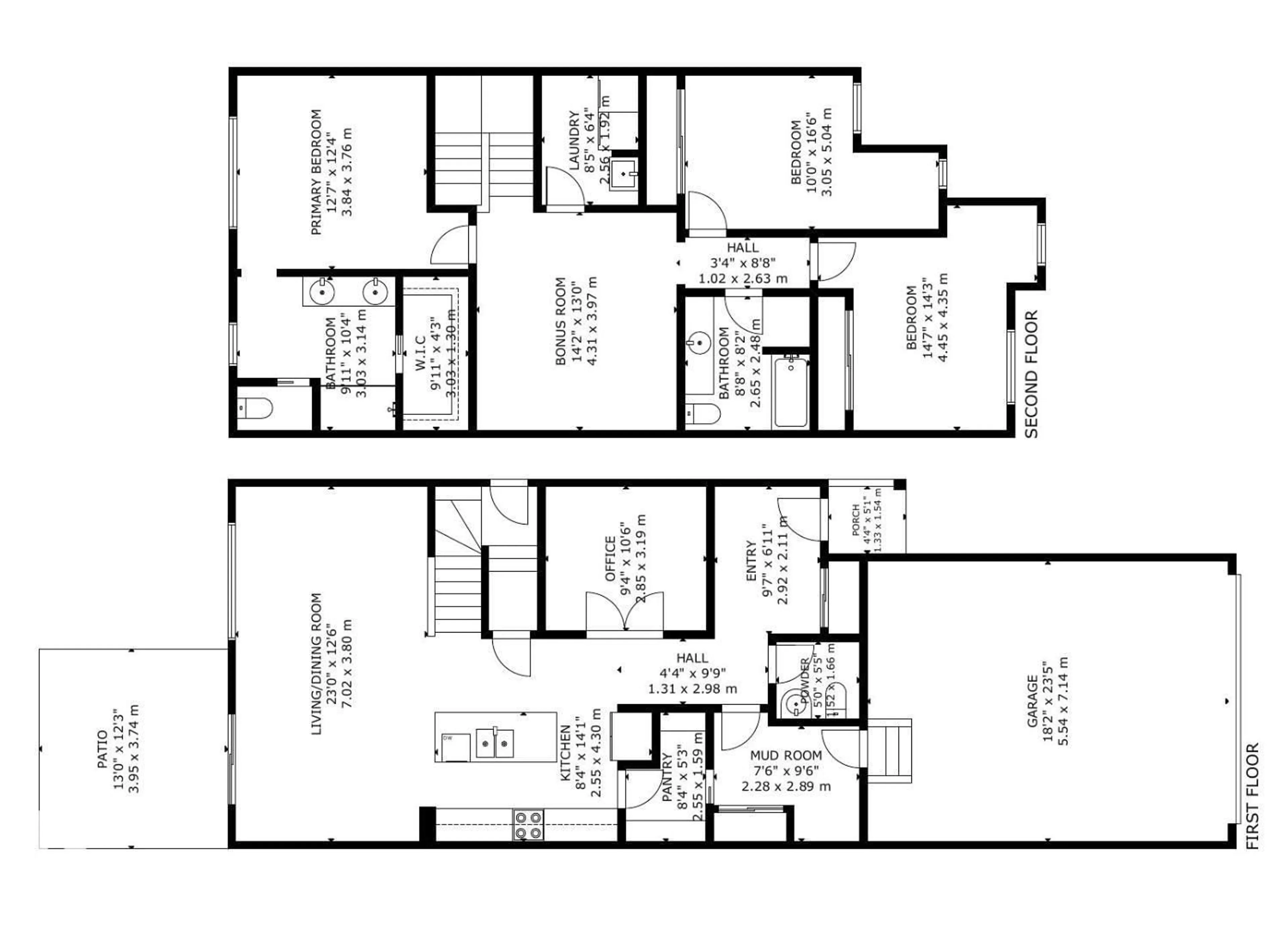 Floor plan for 1734 WESTERRA WD, Stony Plain Alberta T7Z0P1