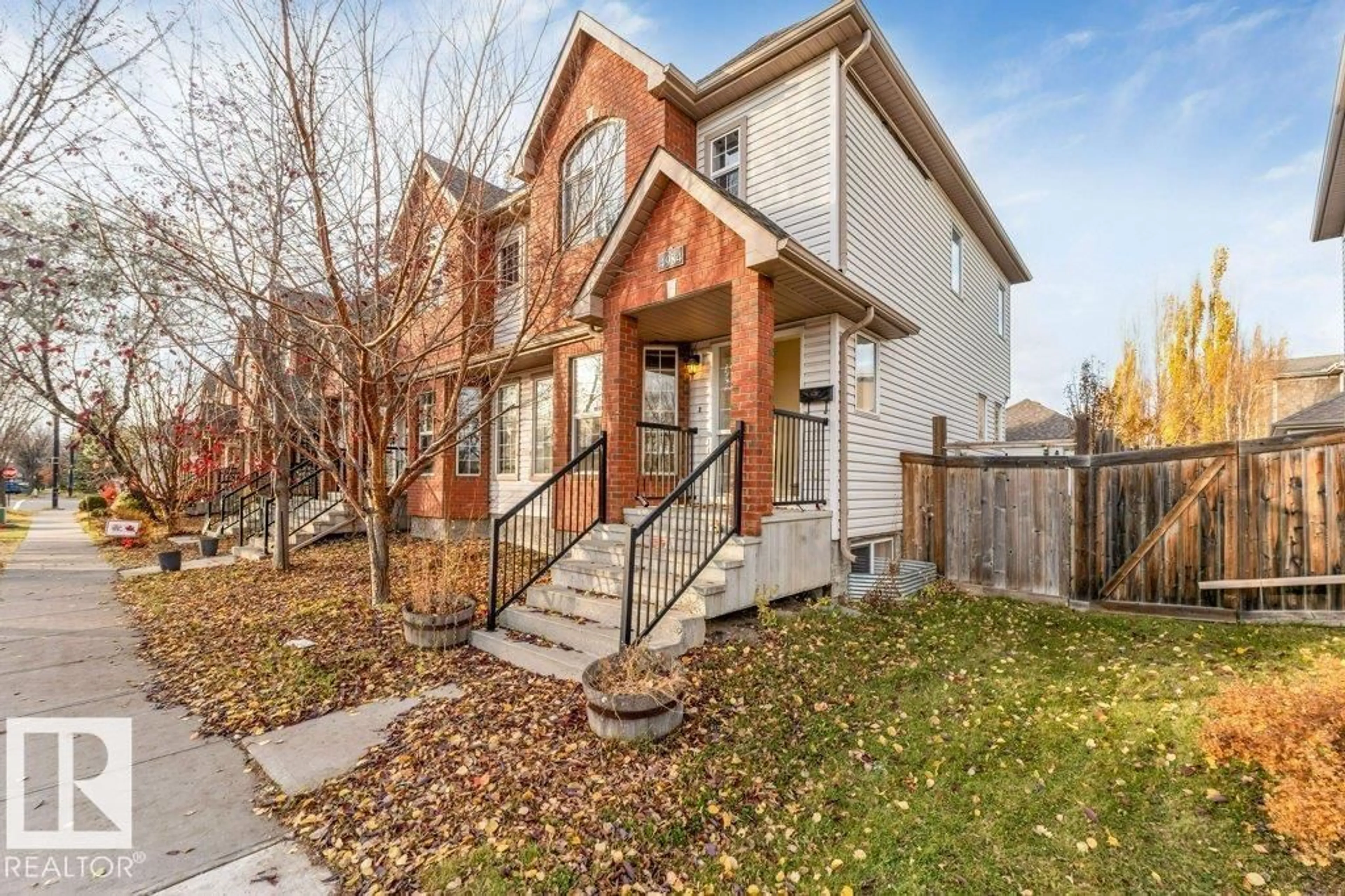 Home with brick exterior material, street for 4984 TERWILLEGAR CM, Edmonton Alberta T6R3N9