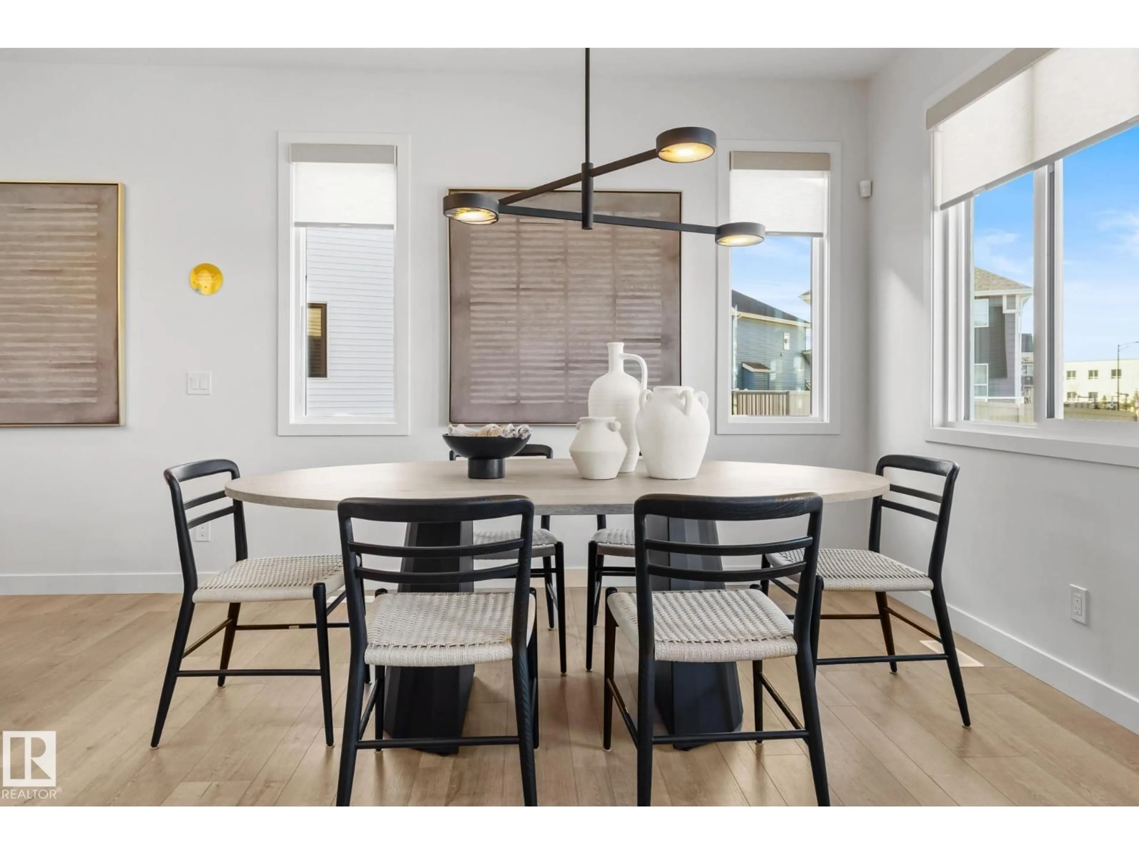 Dining room, ceramic/tile floor for SW - 5789 HAWTHORN CM, Edmonton Alberta T6X2L5