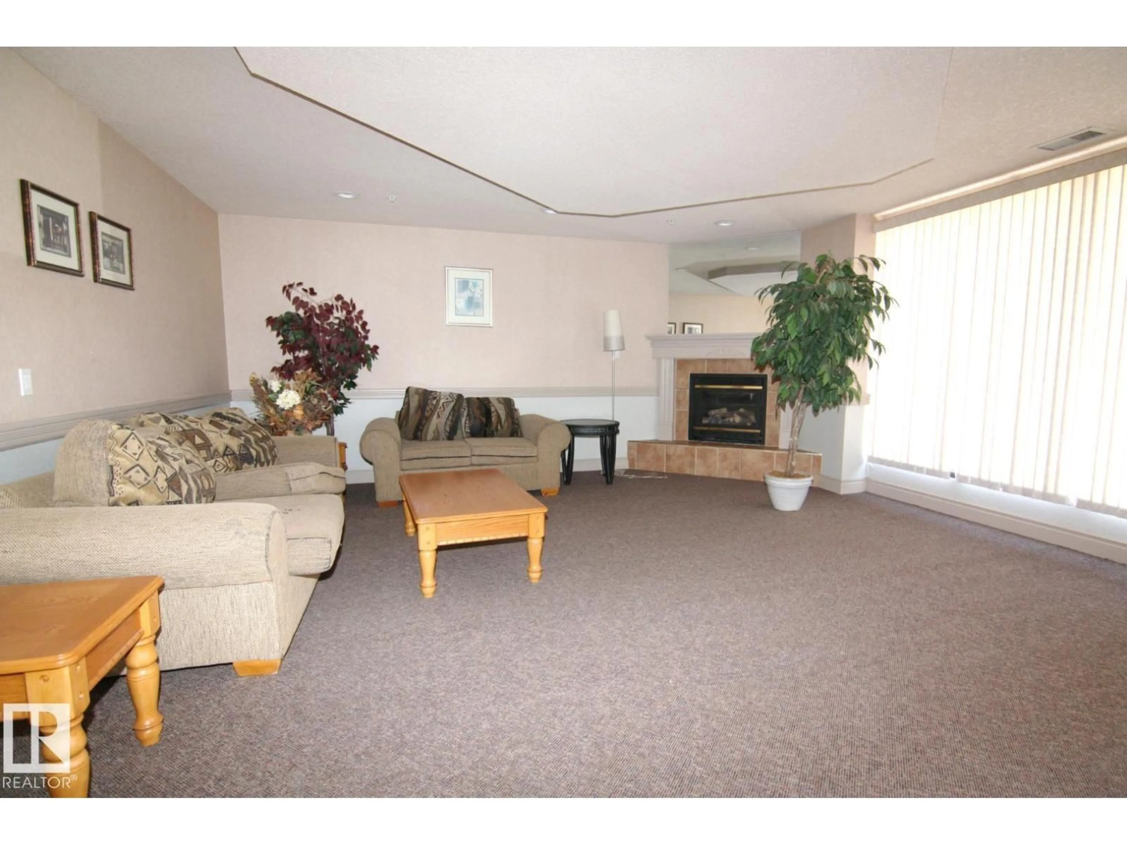 Living room with furniture, unknown for 207 - 9919 105 ST, Edmonton Alberta T5K1B1