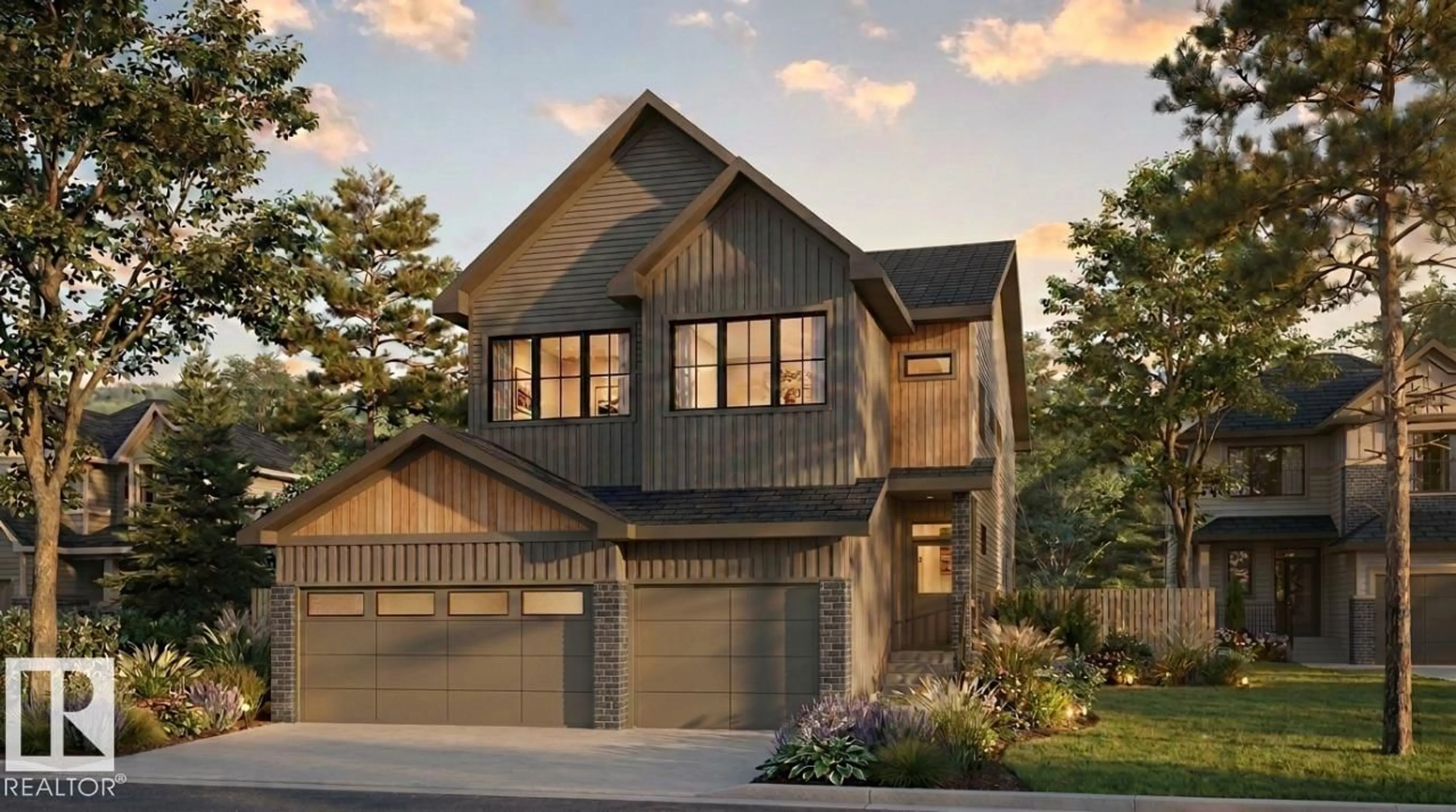 Home with brick exterior material, street for 85 REDPOLL WD, St. Albert Alberta T8N5T2