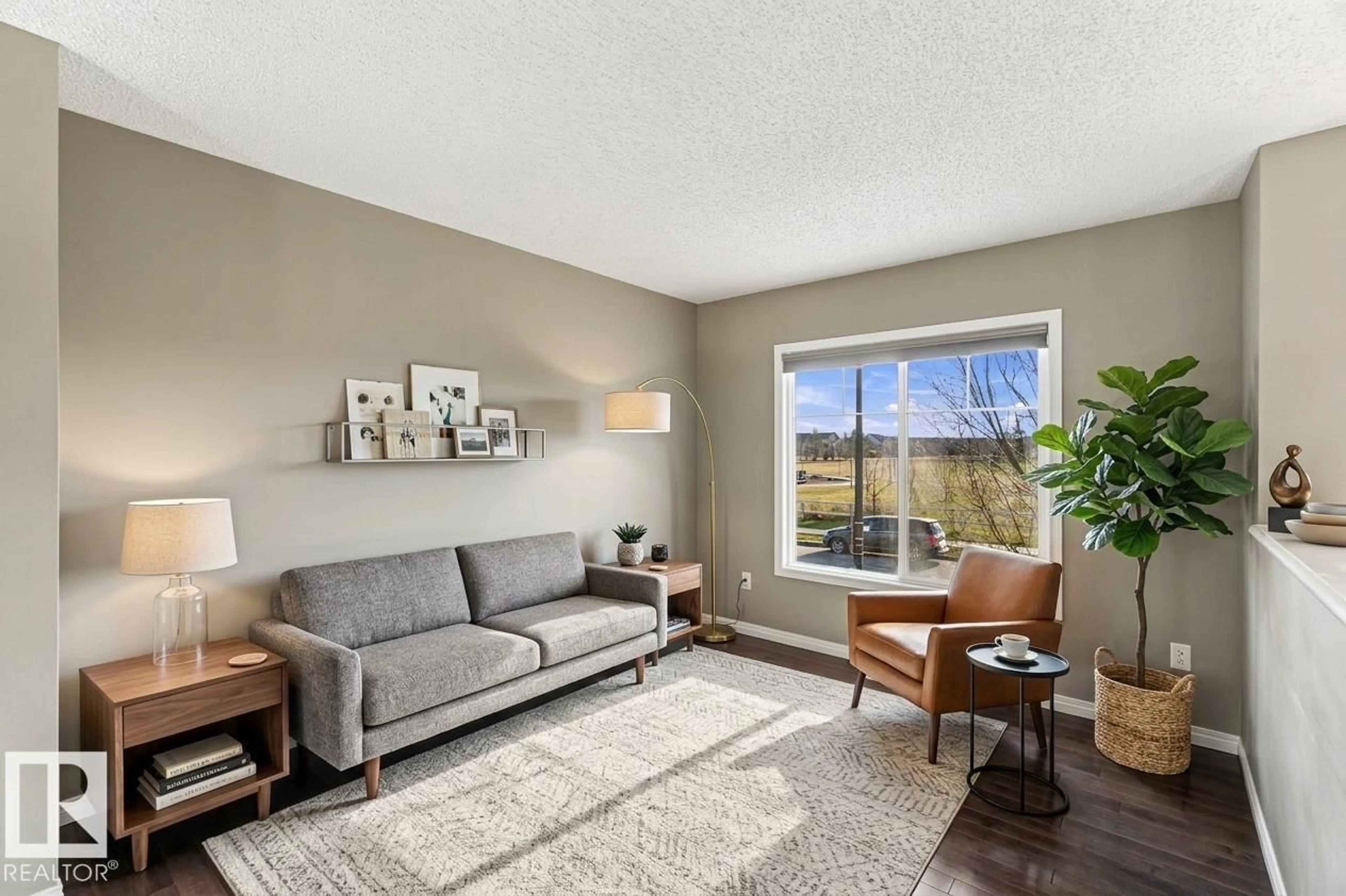 Living room with furniture, unknown for #2 - 1140 CHAPPELLE BV, Edmonton Alberta T6W2Z3