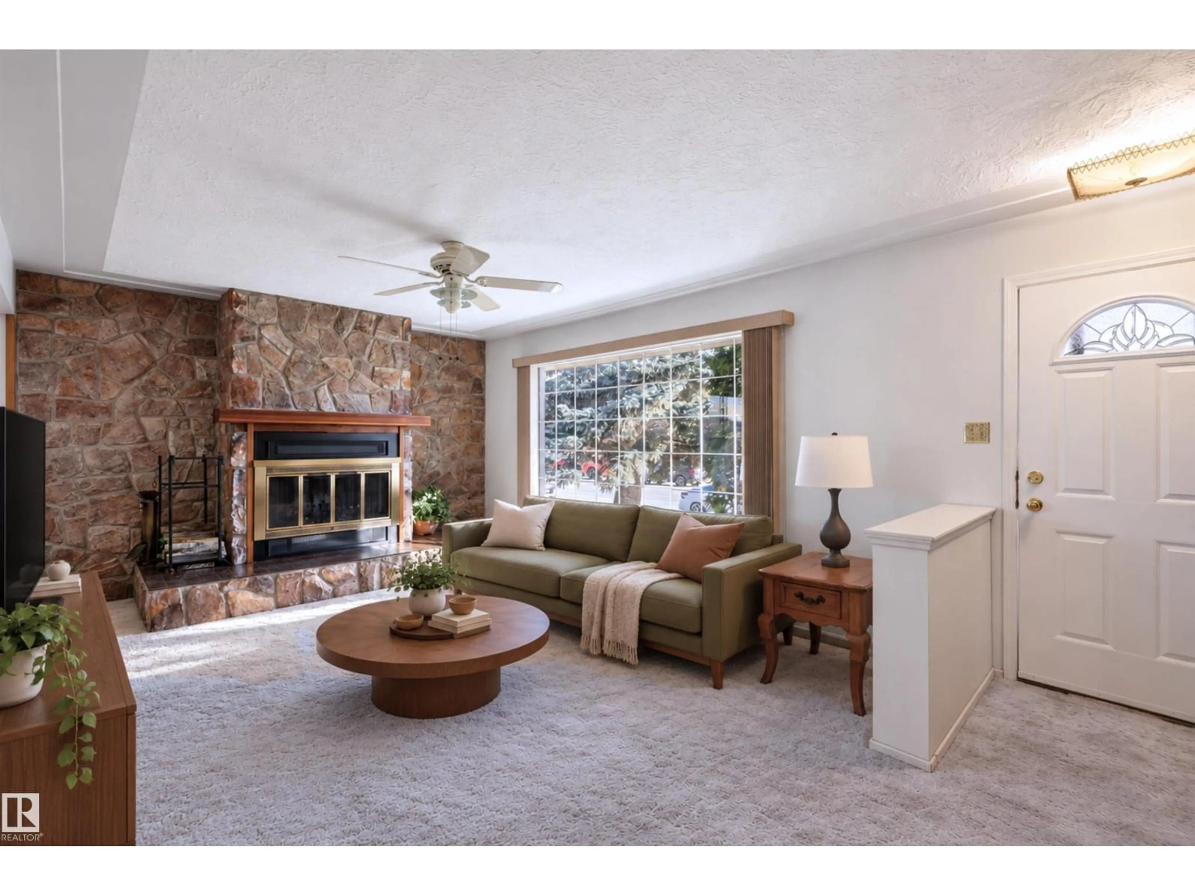 Living room with furniture, unknown for NW - 13612 137 ST, Edmonton Alberta T5L2B3