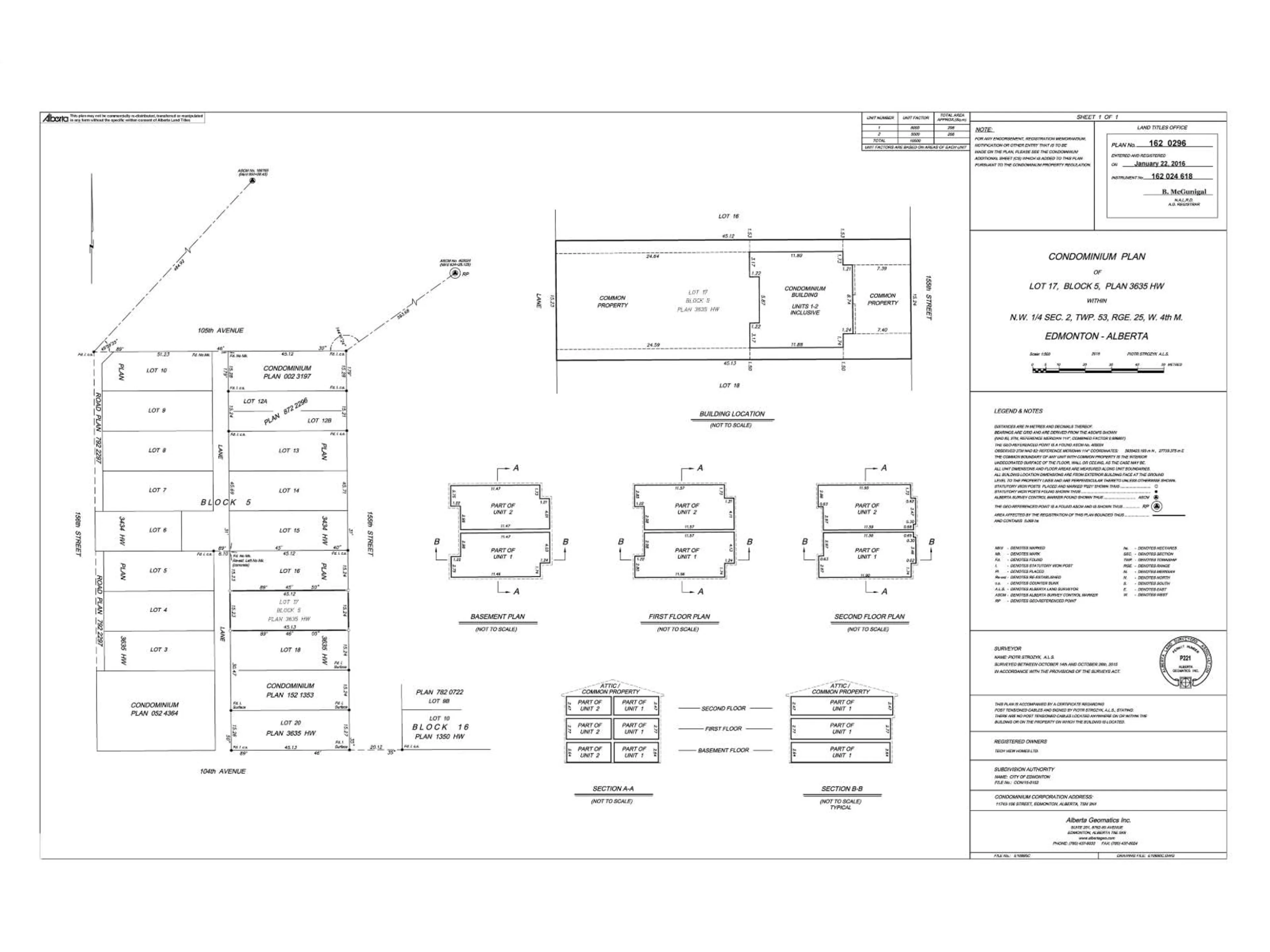 Floor plan for NW - 10418 155 ST, Edmonton Alberta T5P2M3