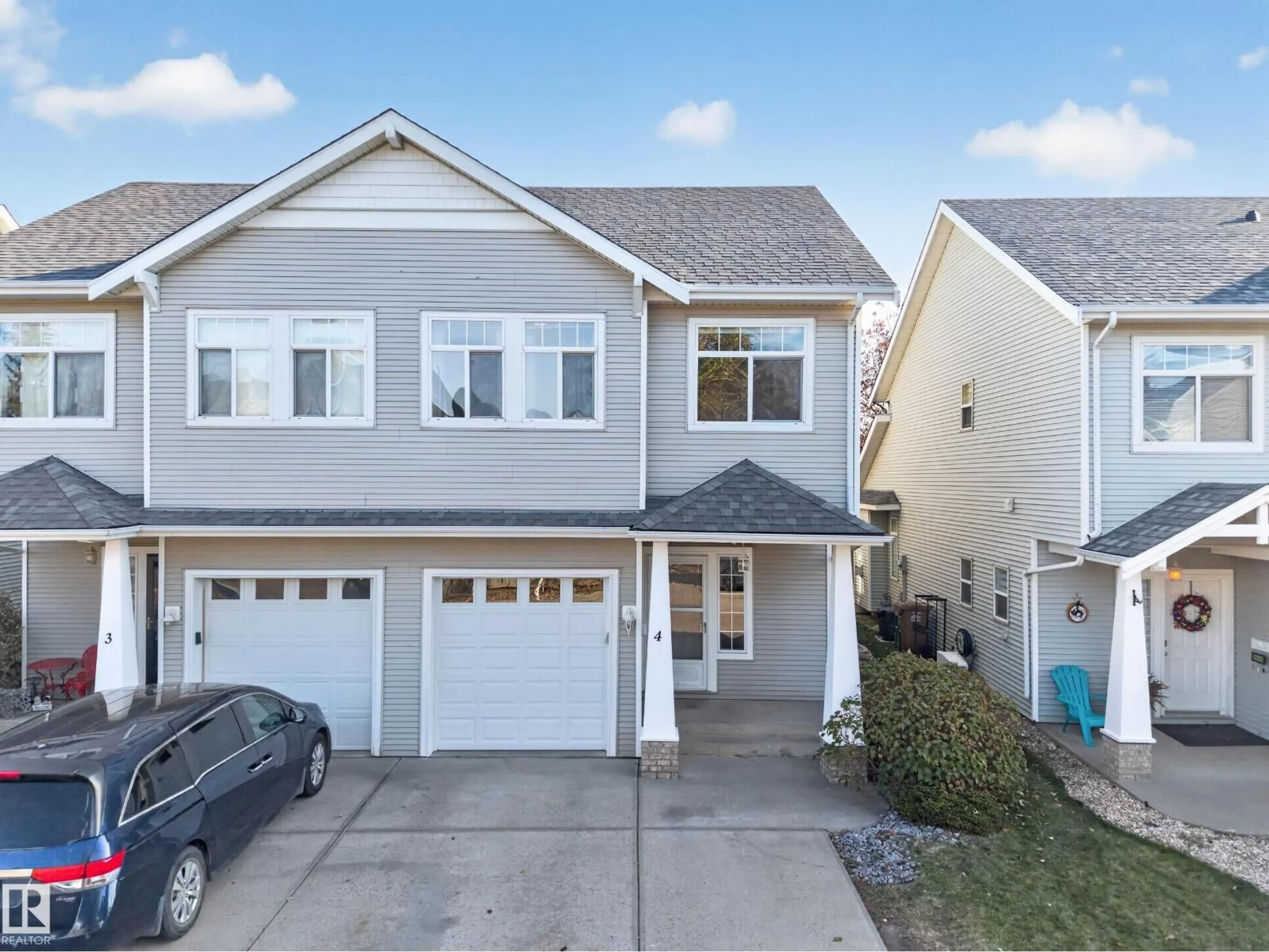 Home with vinyl exterior material, street for #4 - 200 ERIN RIDGE DR, St. Albert Alberta T8N7E2
