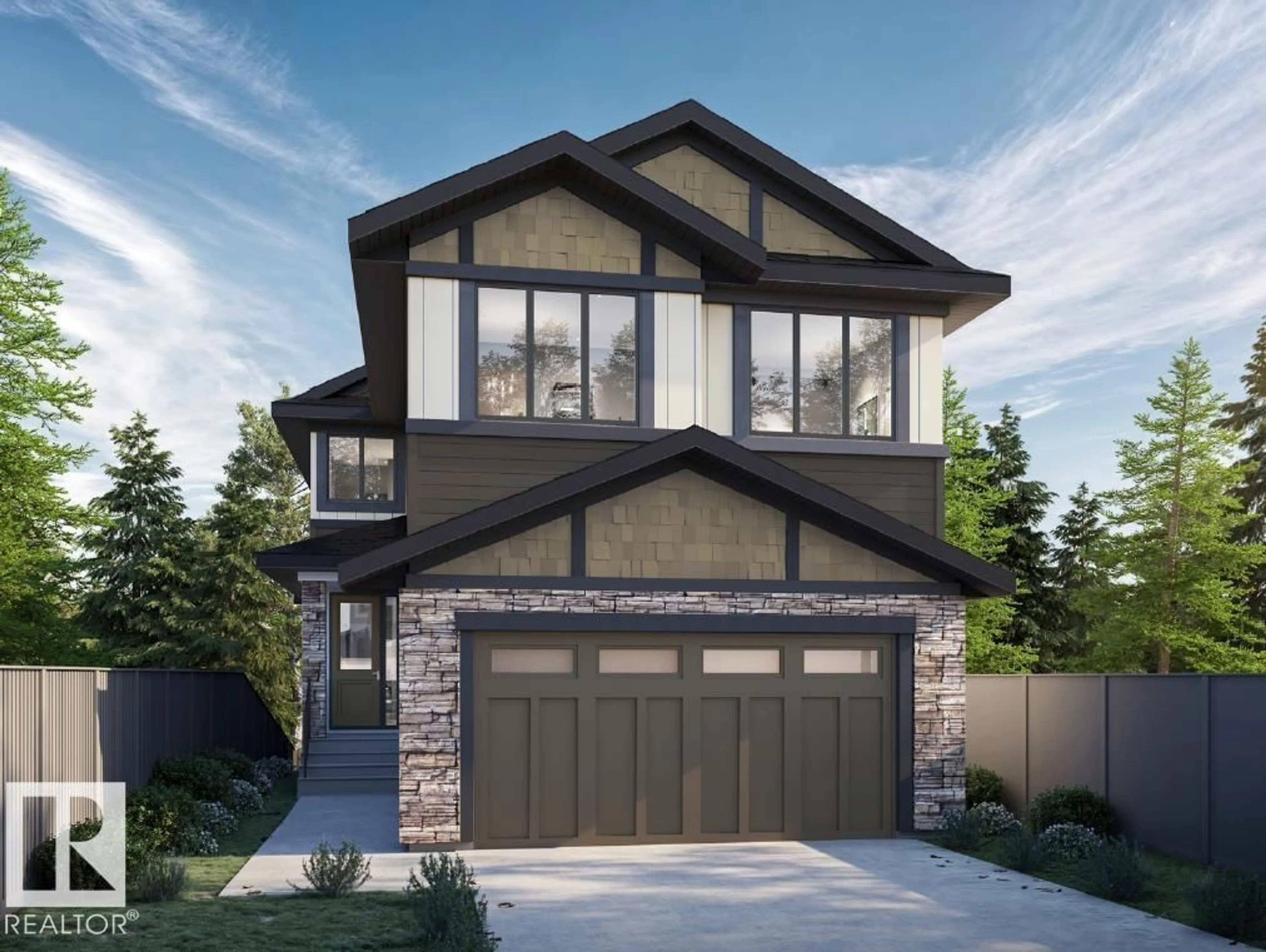 Home with brick exterior material, street for 3279 CHERNOWSKI WY, Edmonton Alberta T6W5V6