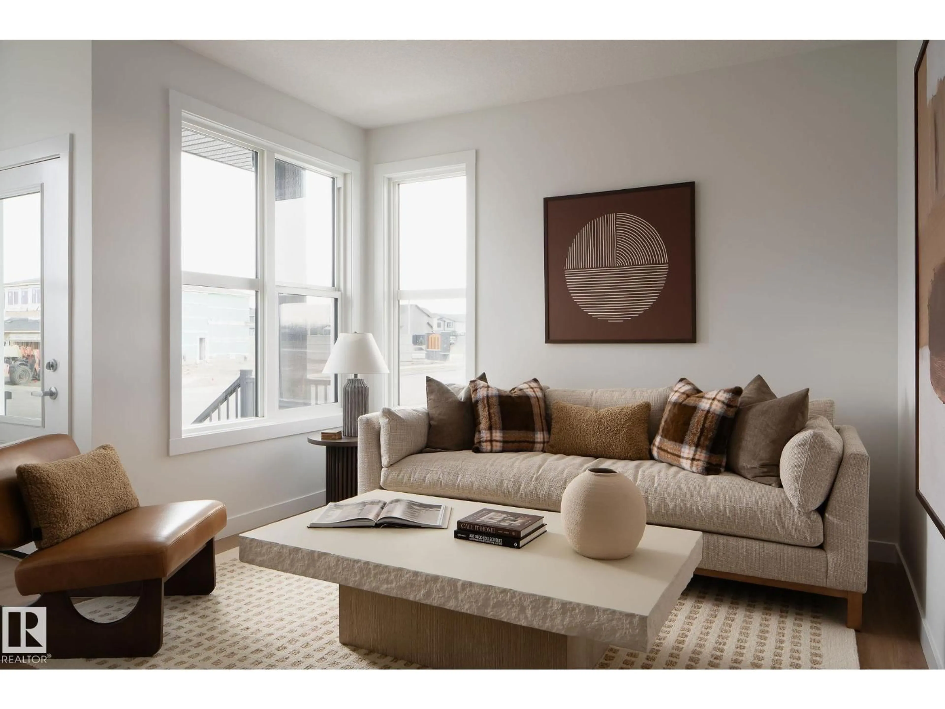 Living room with furniture, unknown for 2317 CHAPPELLE GA, Edmonton Alberta T6W5X8