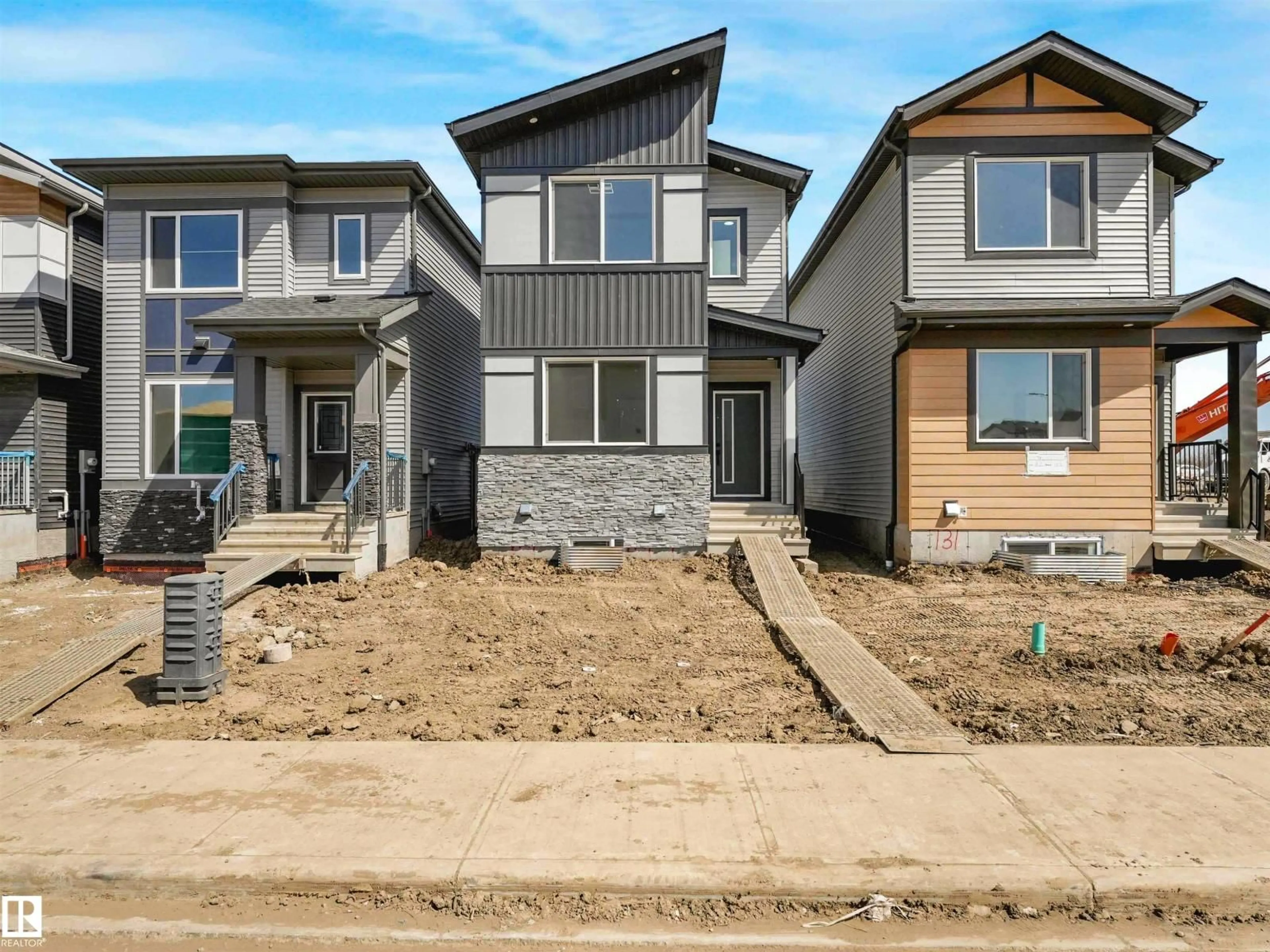 Home with vinyl exterior material, street for 735 30 STREET, Edmonton Alberta T6X3M3