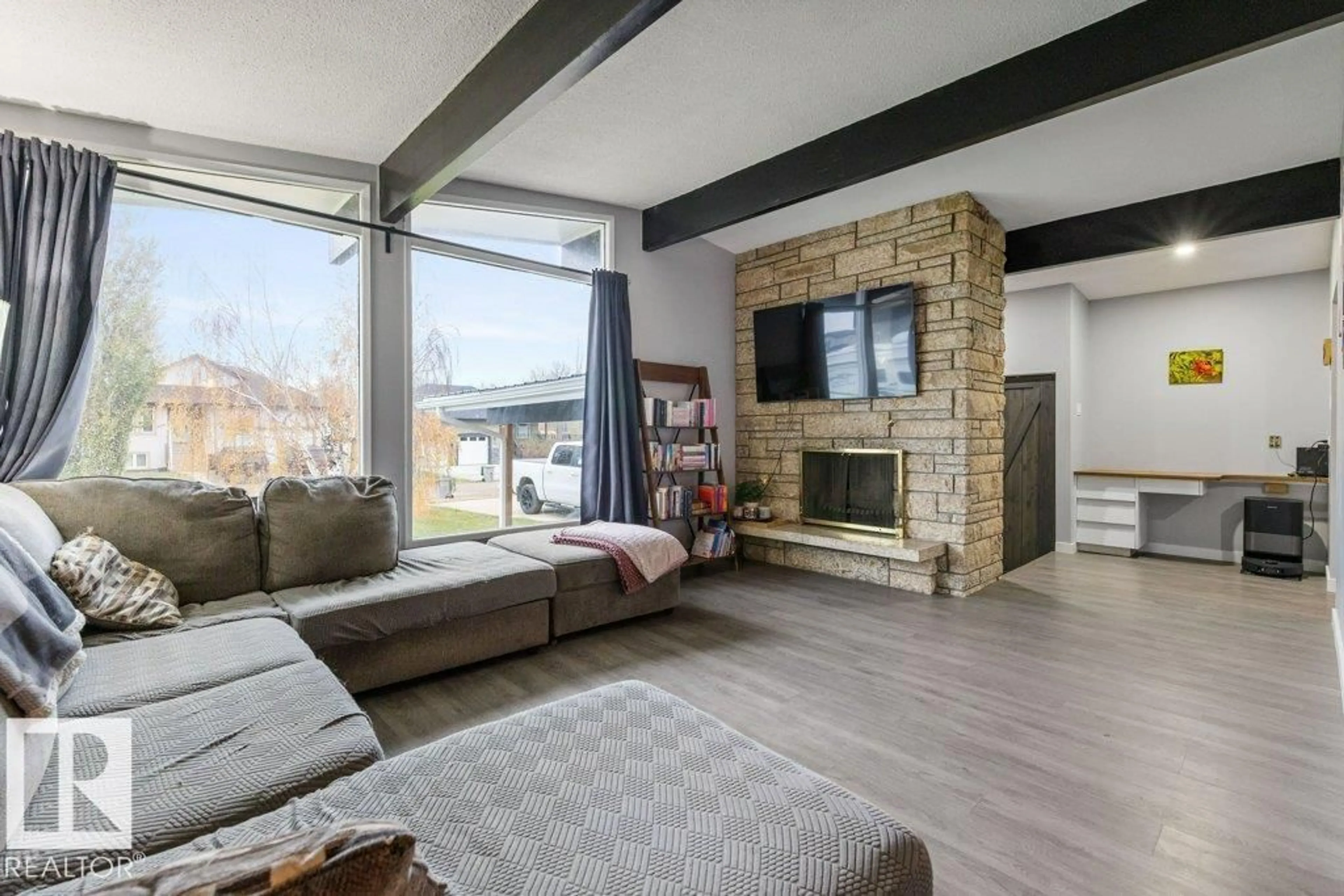 Living room with furniture, unknown for 5222 50 ST, Thorsby Alberta T0C2P0