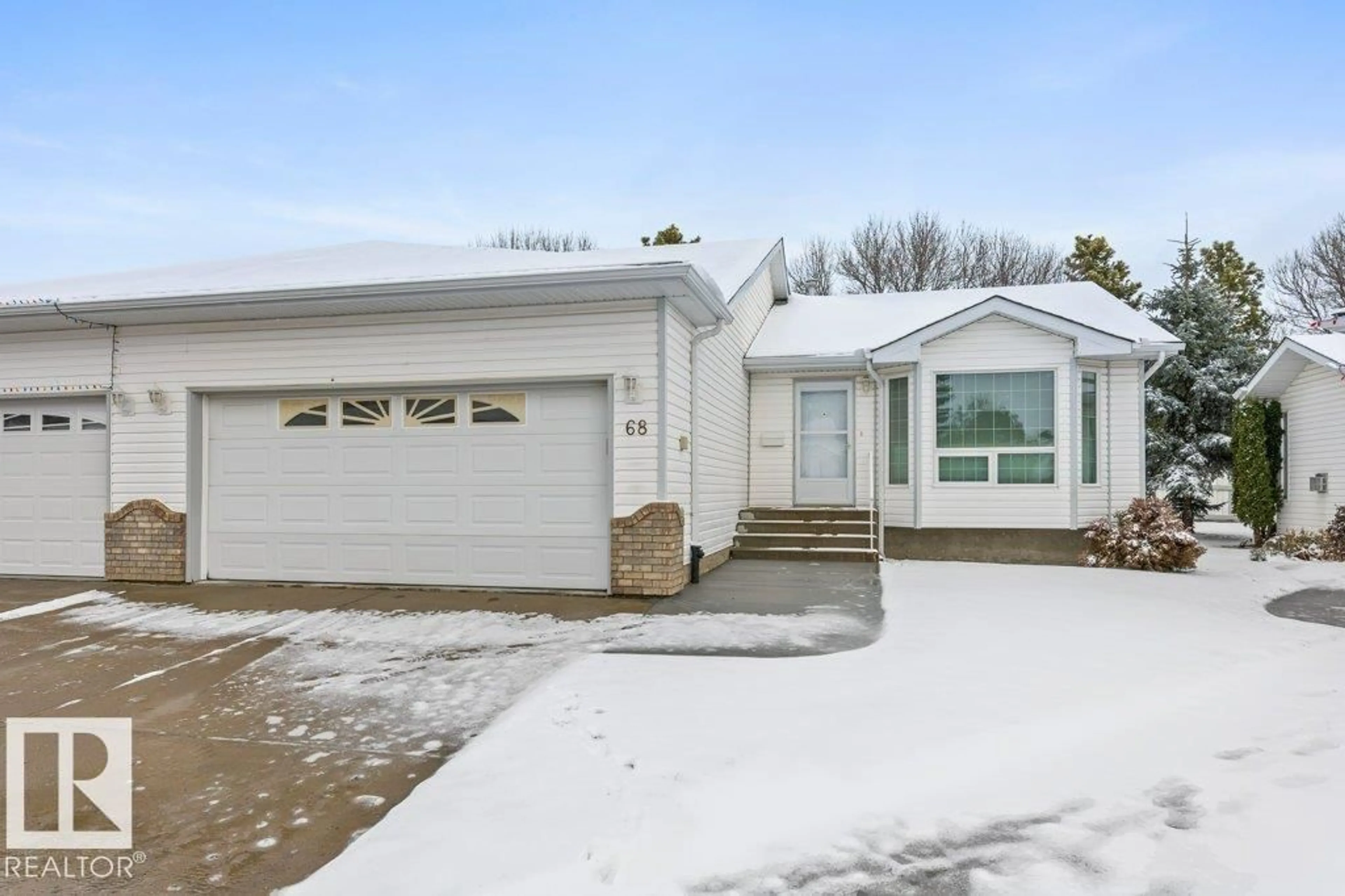 Home with vinyl exterior material, street for 3 - 68 POIRIER AV, St. Albert Alberta T8N6M6