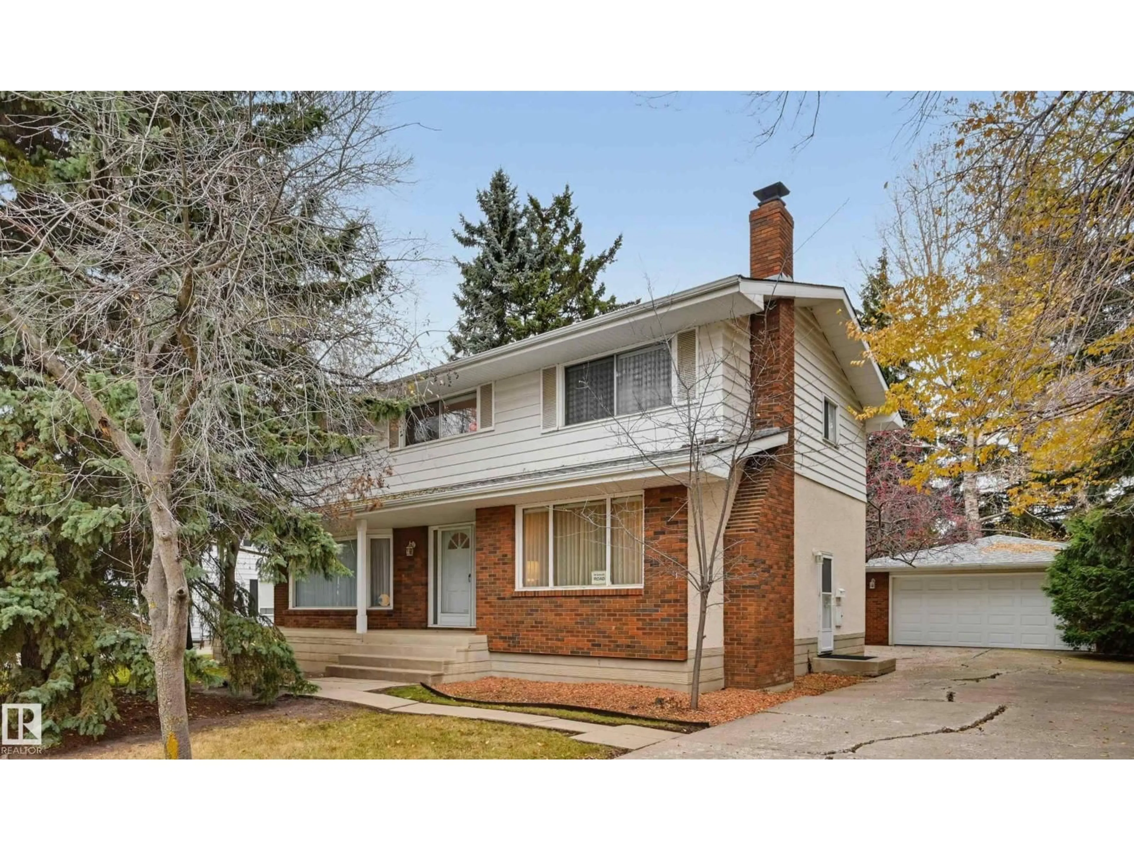 Home with brick exterior material, street for 88 QUESNELL RD, Edmonton Alberta T5R5N2